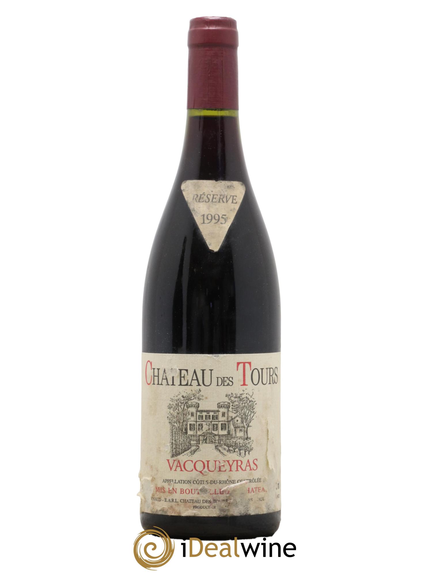 Vacqueyras Château des Tours Emmanuel Reynaud 1995 - Lotto di 1 bottiglia - 0