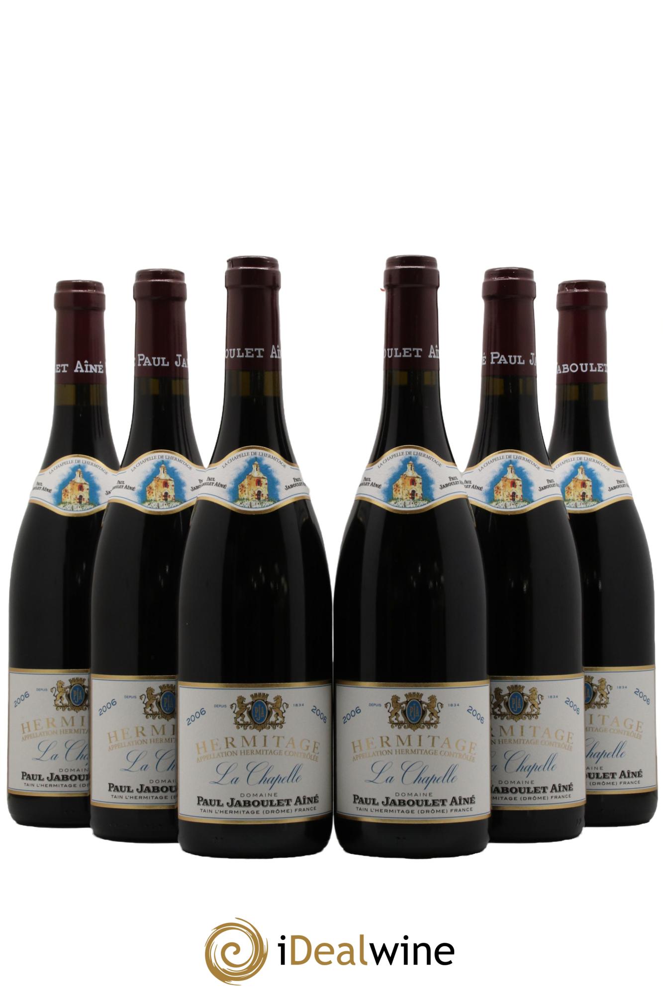 Hermitage La Chapelle Paul Jaboulet Ainé 2006 - Lot de 6 bouteilles - 0