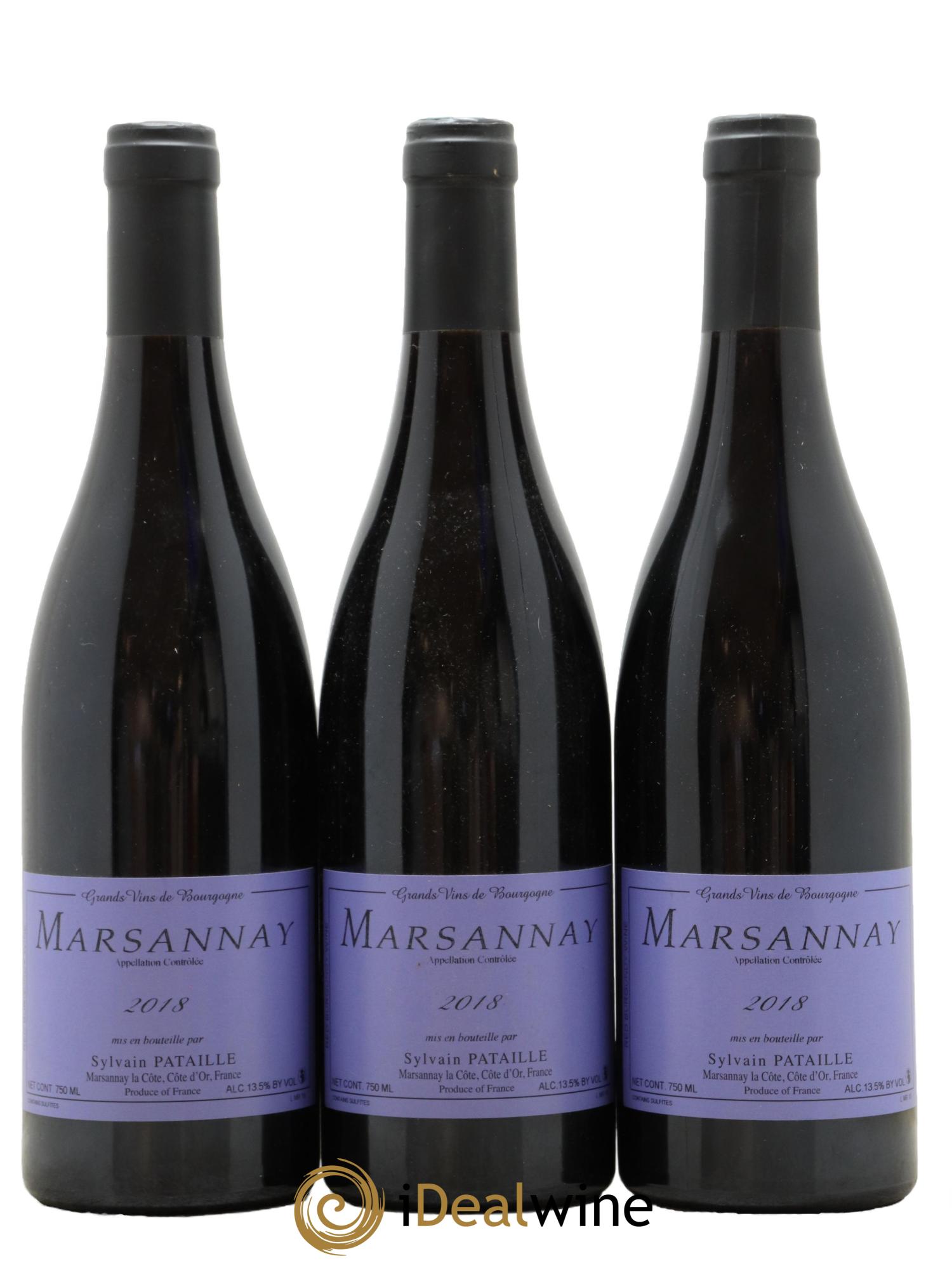 Marsannay Sylvain Pataille (Domaine) 2018 - Lot de 3 bouteilles - 0