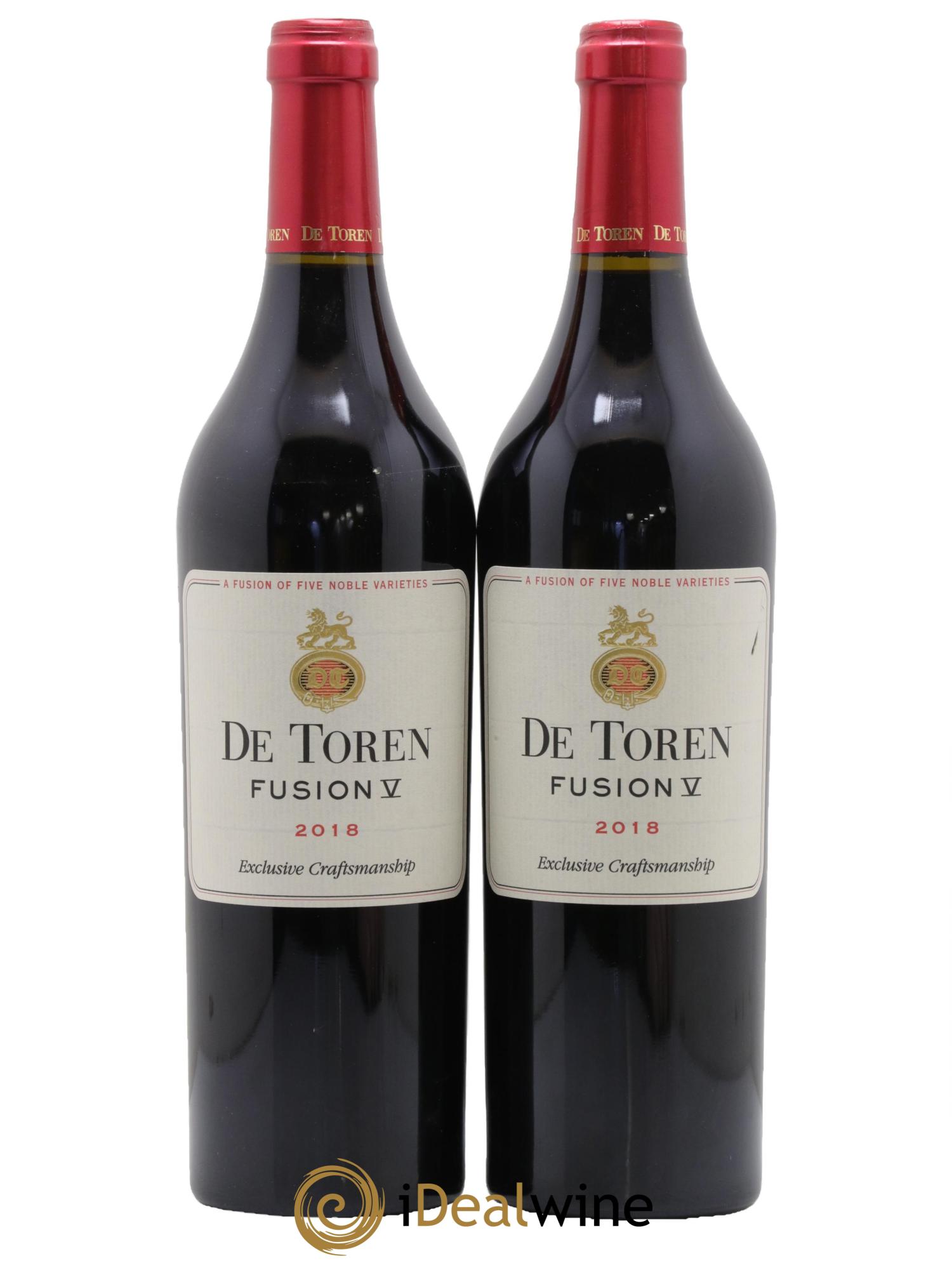 Afrique du Sud Stellenbosch Fusion V de Toren Private Cellar 2018 - Posten von 2 Flaschen - 0