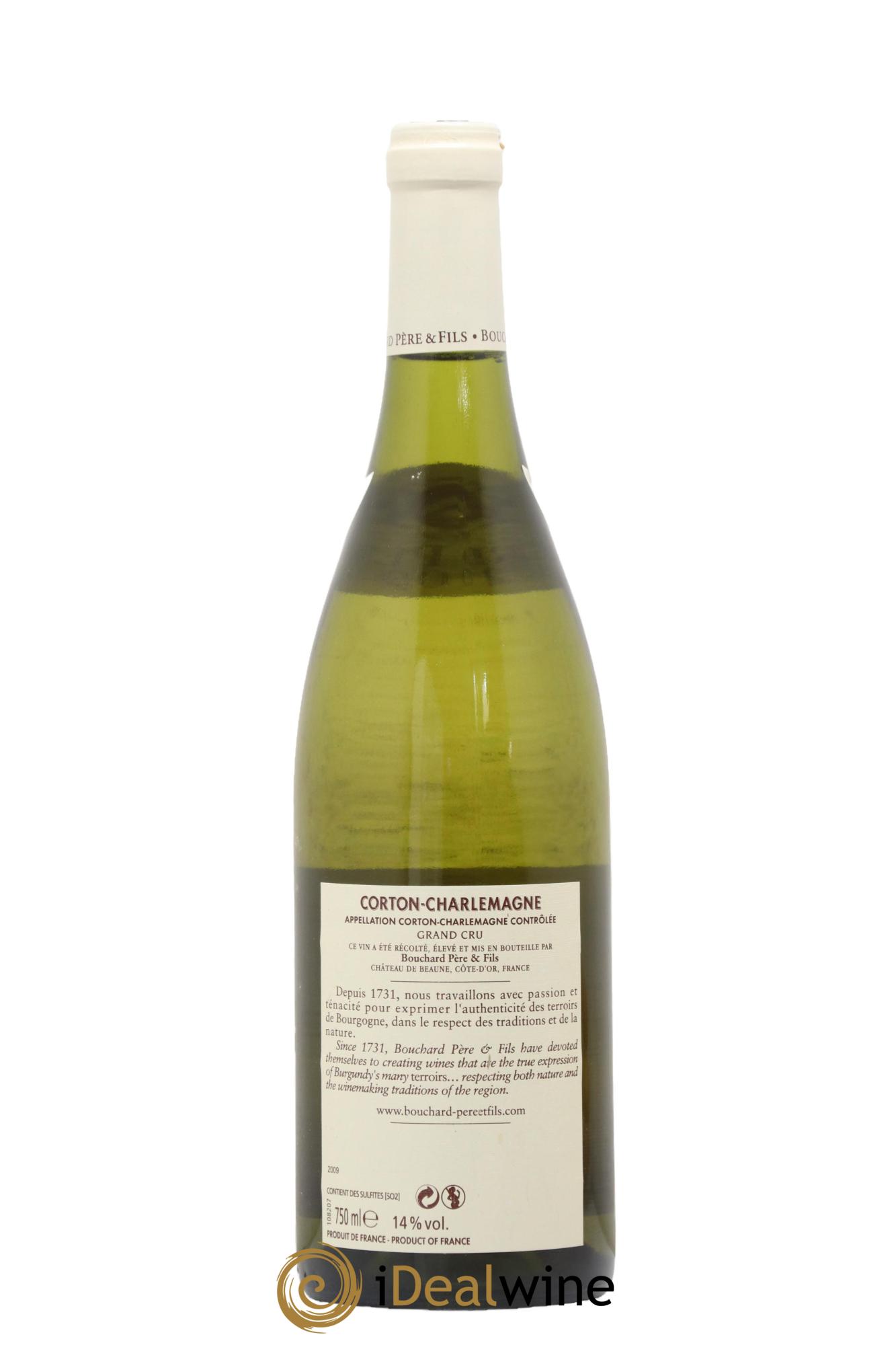 Corton-Charlemagne Bouchard Père & Fils 2009 - Lot de 1 bouteille - 1