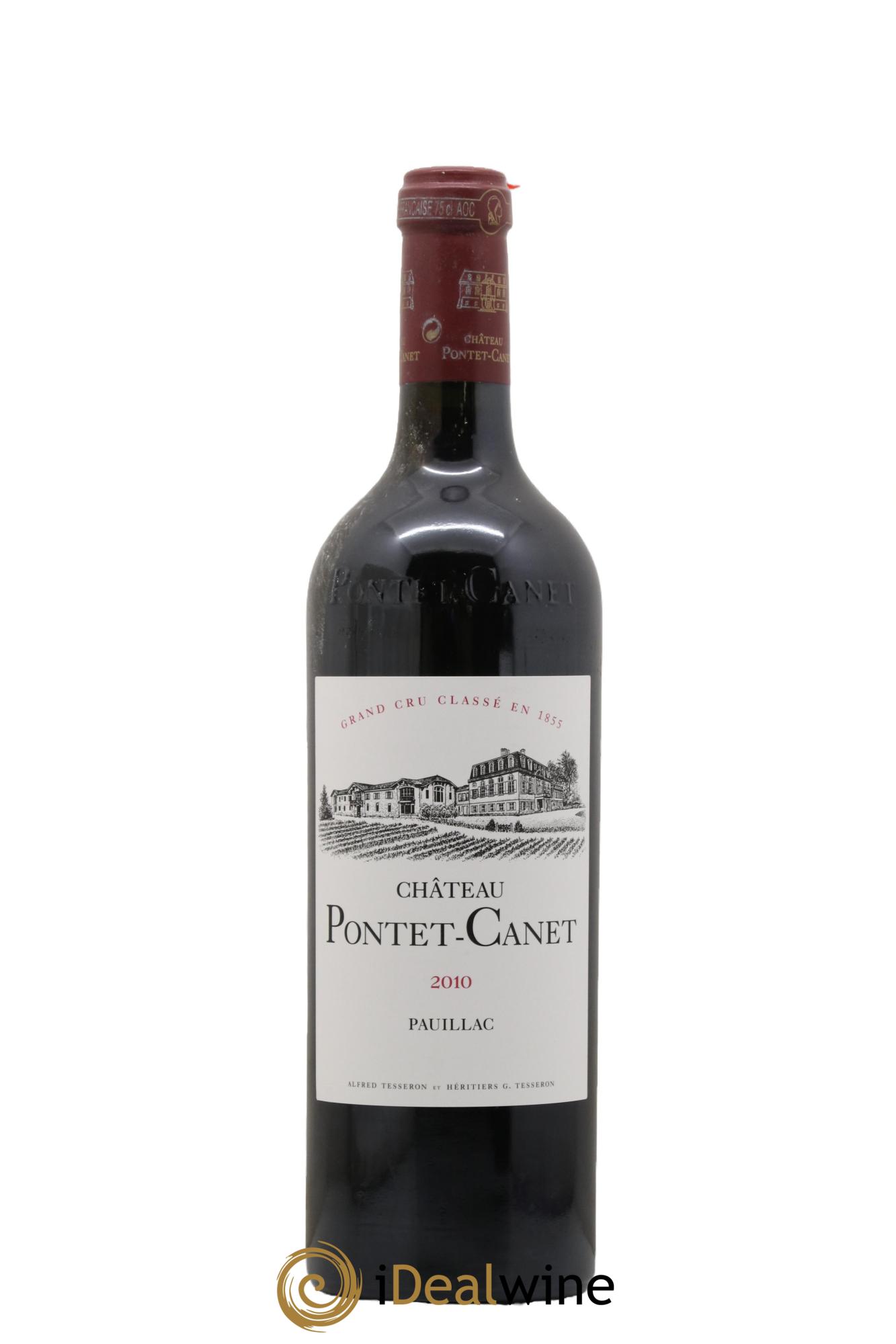 Château Pontet Canet 5ème Grand Cru Classé 2010 - Lot de 1 bouteille - 0