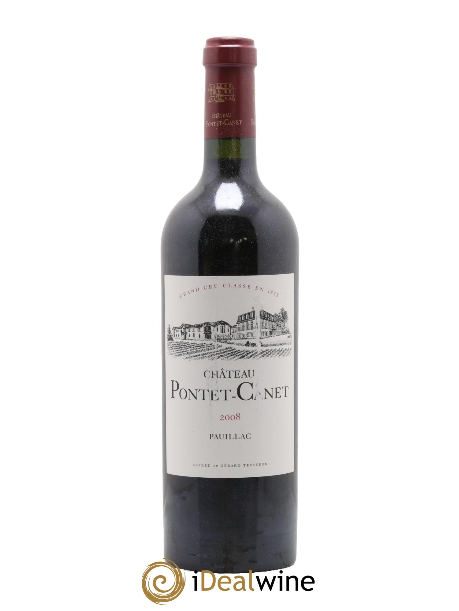 Château Pontet Canet 5ème Grand Cru Classé 2008 - Lotto di 1 bottiglia - 0