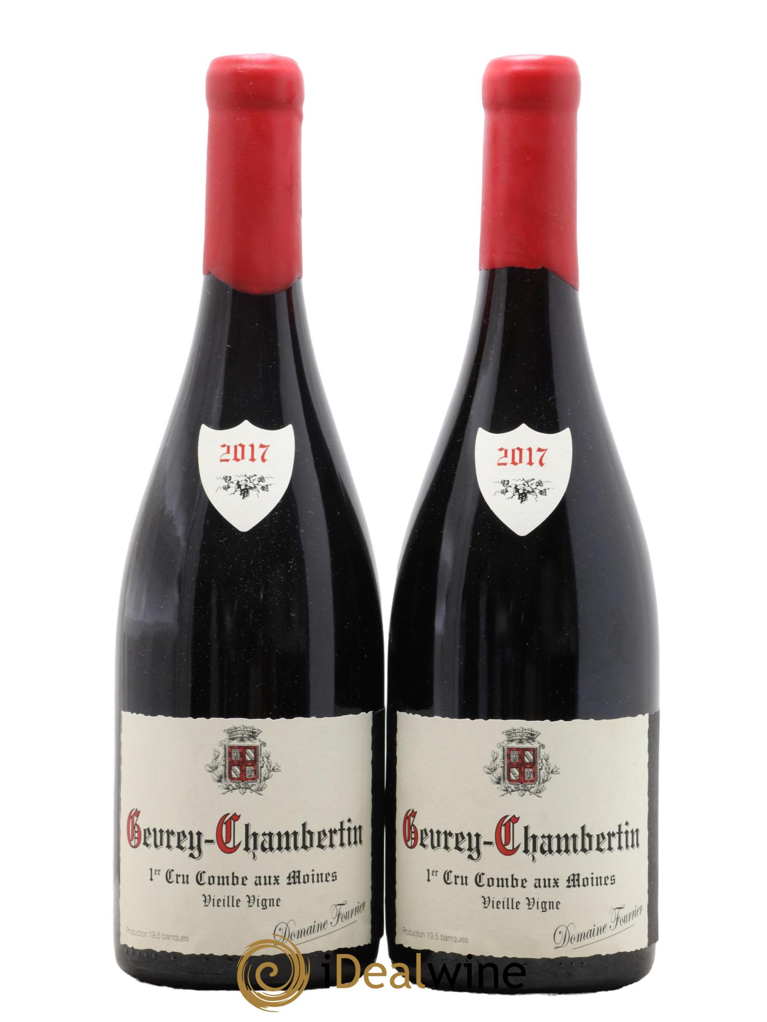 Gevrey-Chambertin 1er Cru Combe aux Moines Vieilles Vignes Fourrier (Domaine)  2017 - Lotto di 2 bottiglie - 0