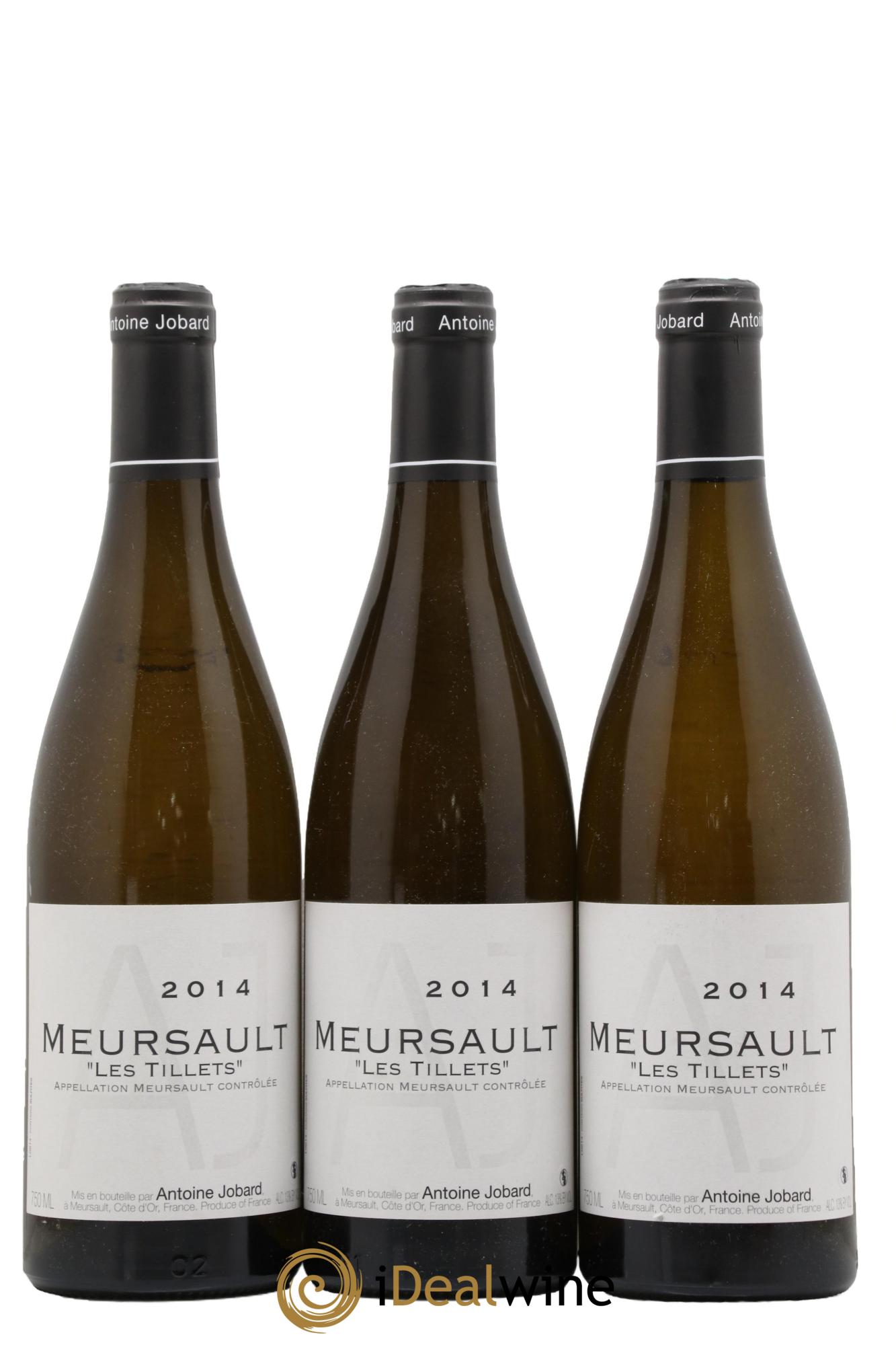 Meursault Tillets François et Antoine Jobard (Domaine) 2014 - Lot de 3 bouteilles - 0