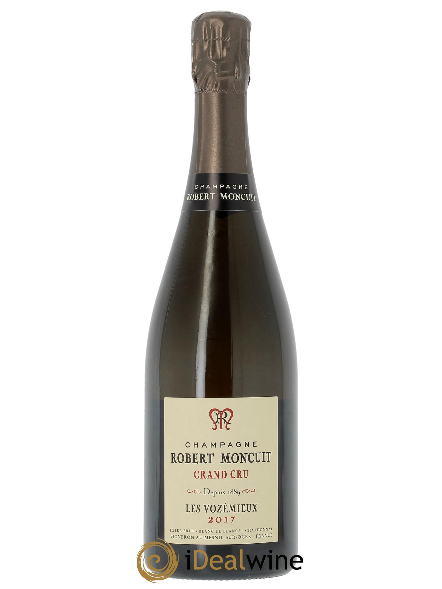 Champagne Robert Moncuit Vozémieux Blanc de Blancs Grand Cru Extra Brut (Blanc effervescent)