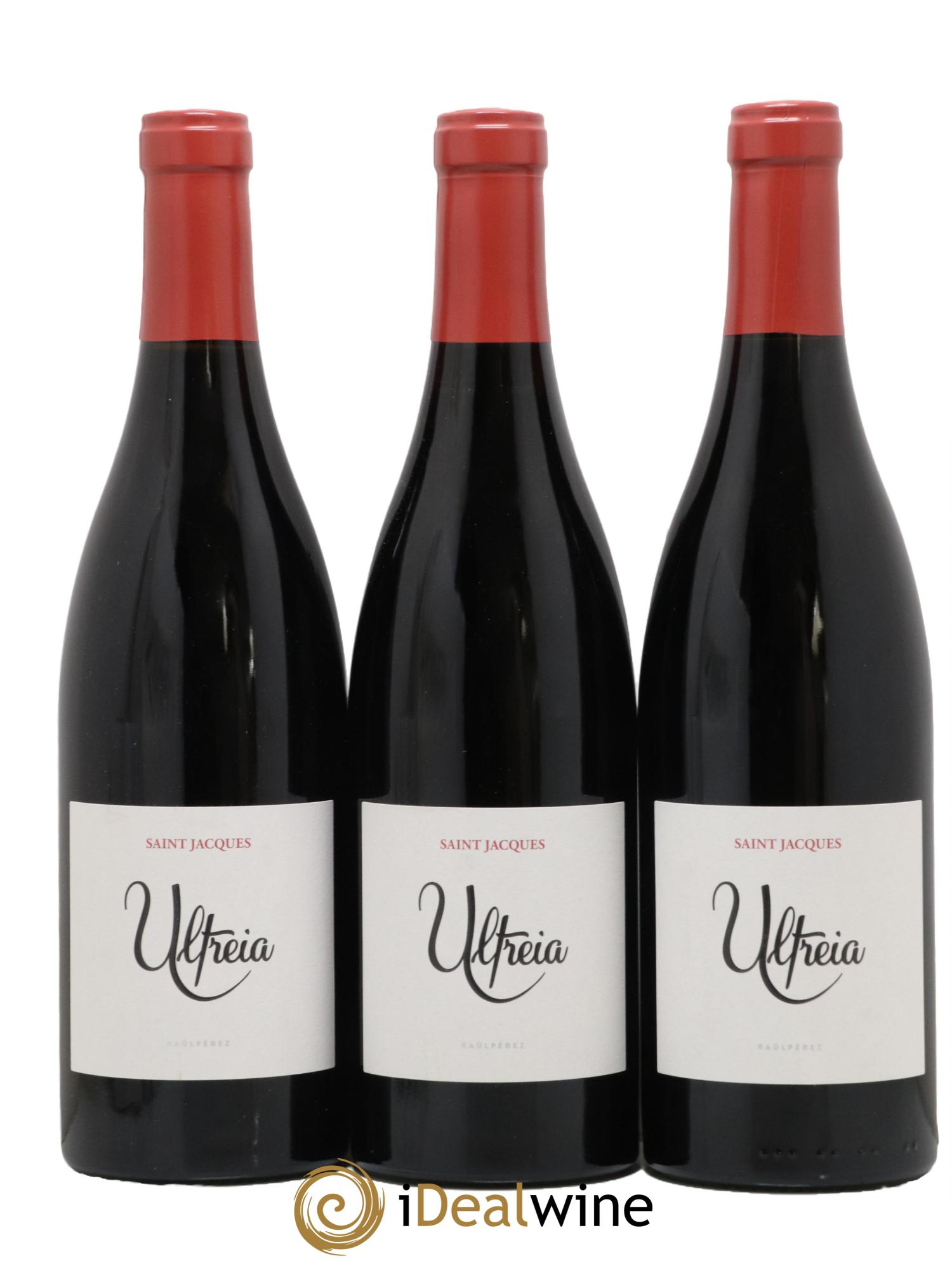 Bierzo DO Ultreia Saint Jacques R Perez 2020 - Lot of 3 bottles - 0