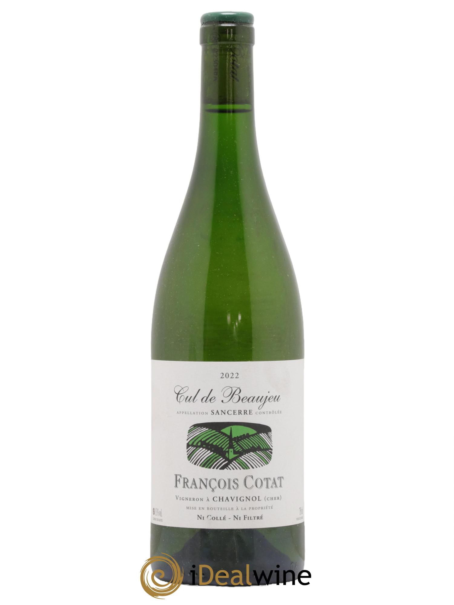 Sancerre Les Culs de Beaujeu François Cotat 2022 - Posten von 1 Flasche - 0