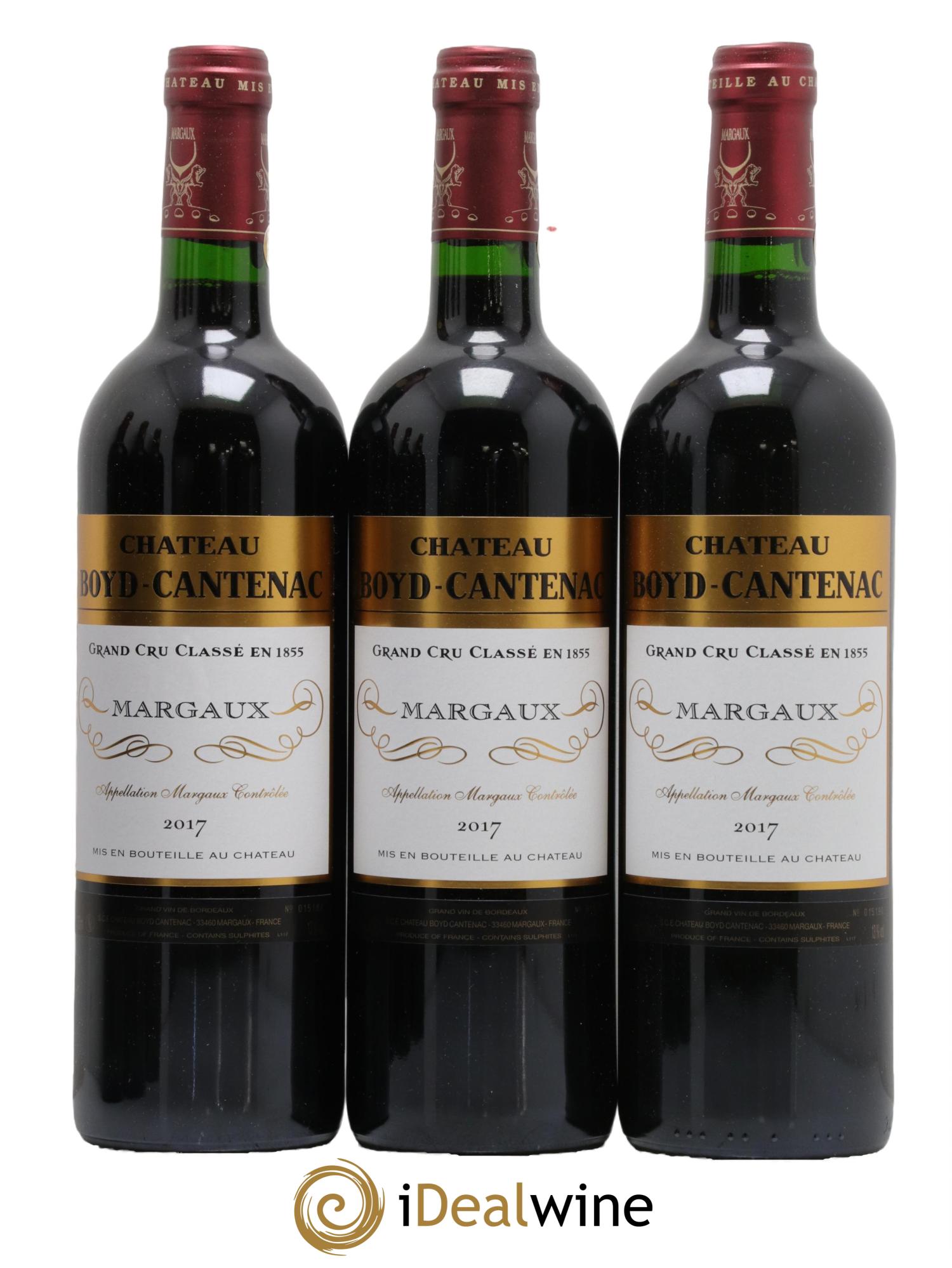 Château Boyd Cantenac 3ème Grand Cru Classé  2017 - Lot of 6 bottles - 1