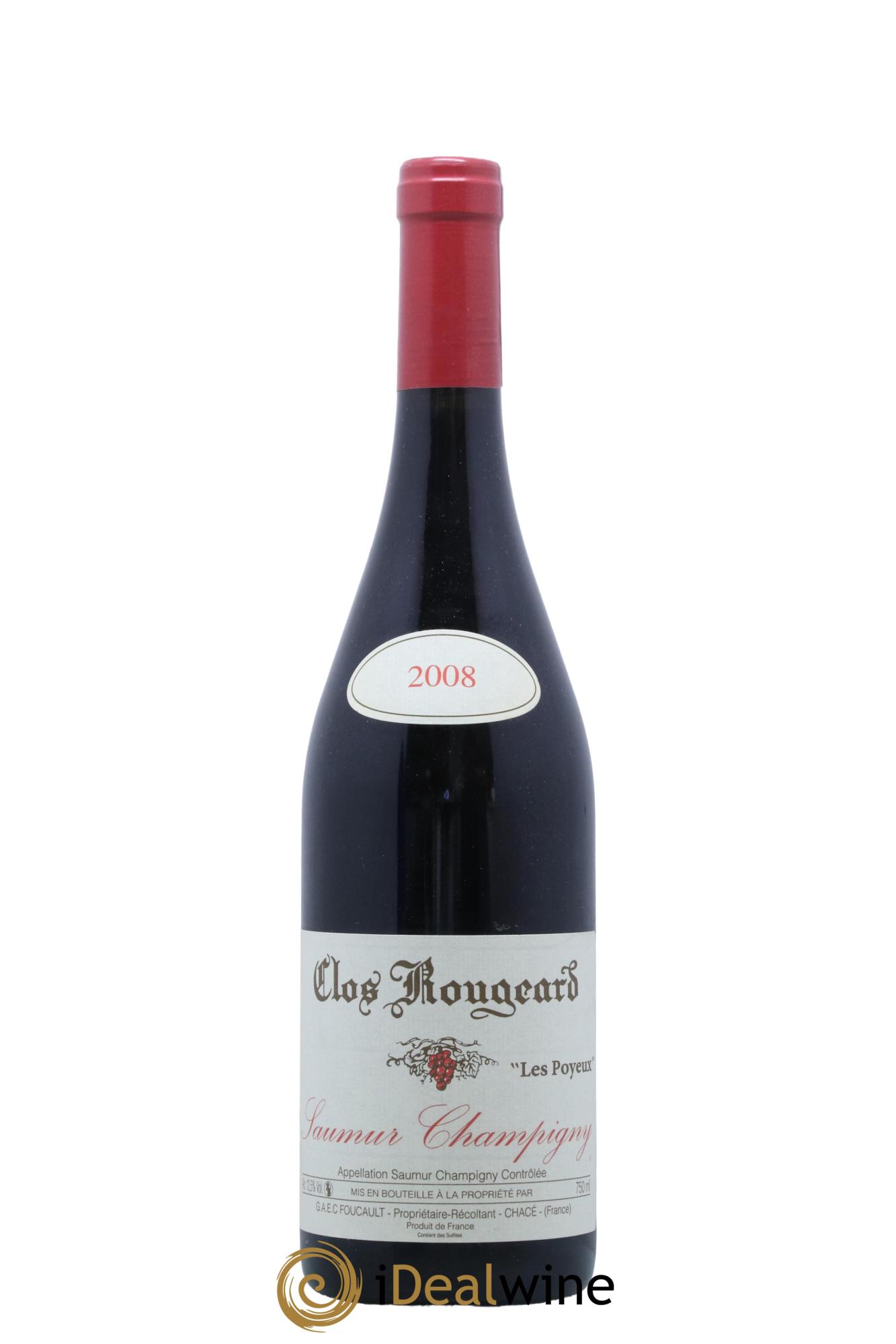 Saumur-Champigny Les Poyeux Clos Rougeard 2008 - Lot of 1 bottle - 0