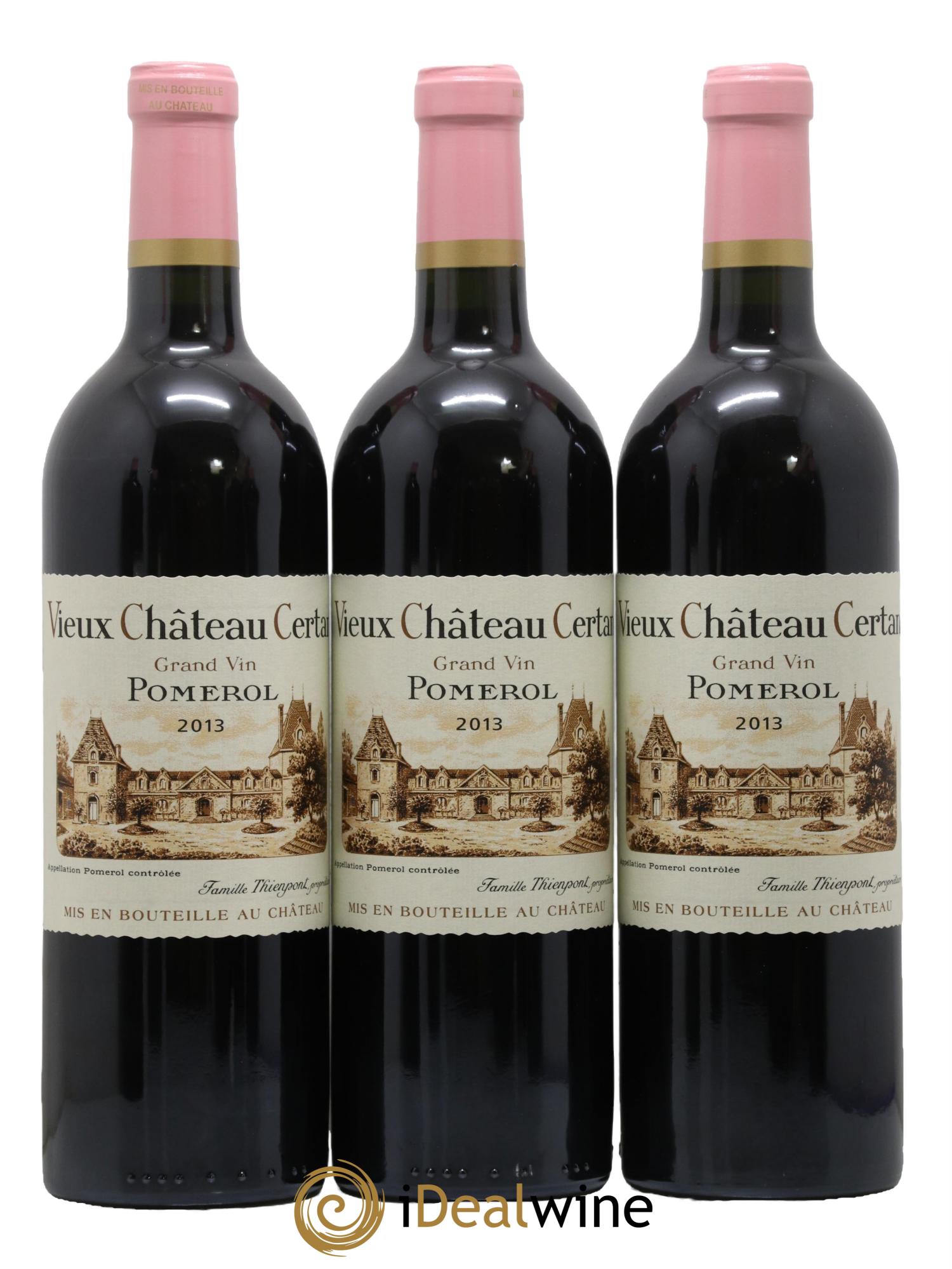 Vieux Château Certan 2013 - Posten von 6 Flaschen - 2