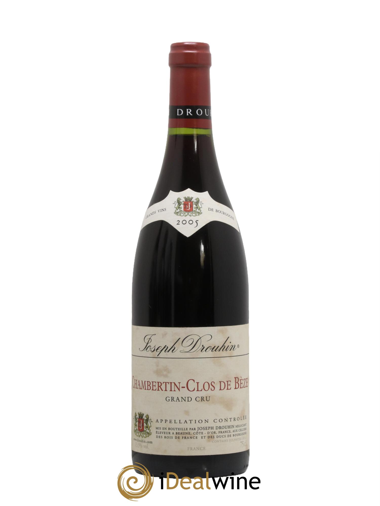 Chambertin Clos de Bèze Grand Cru Joseph Drouhin 2005 - Lotto di 1 bottiglia - 0