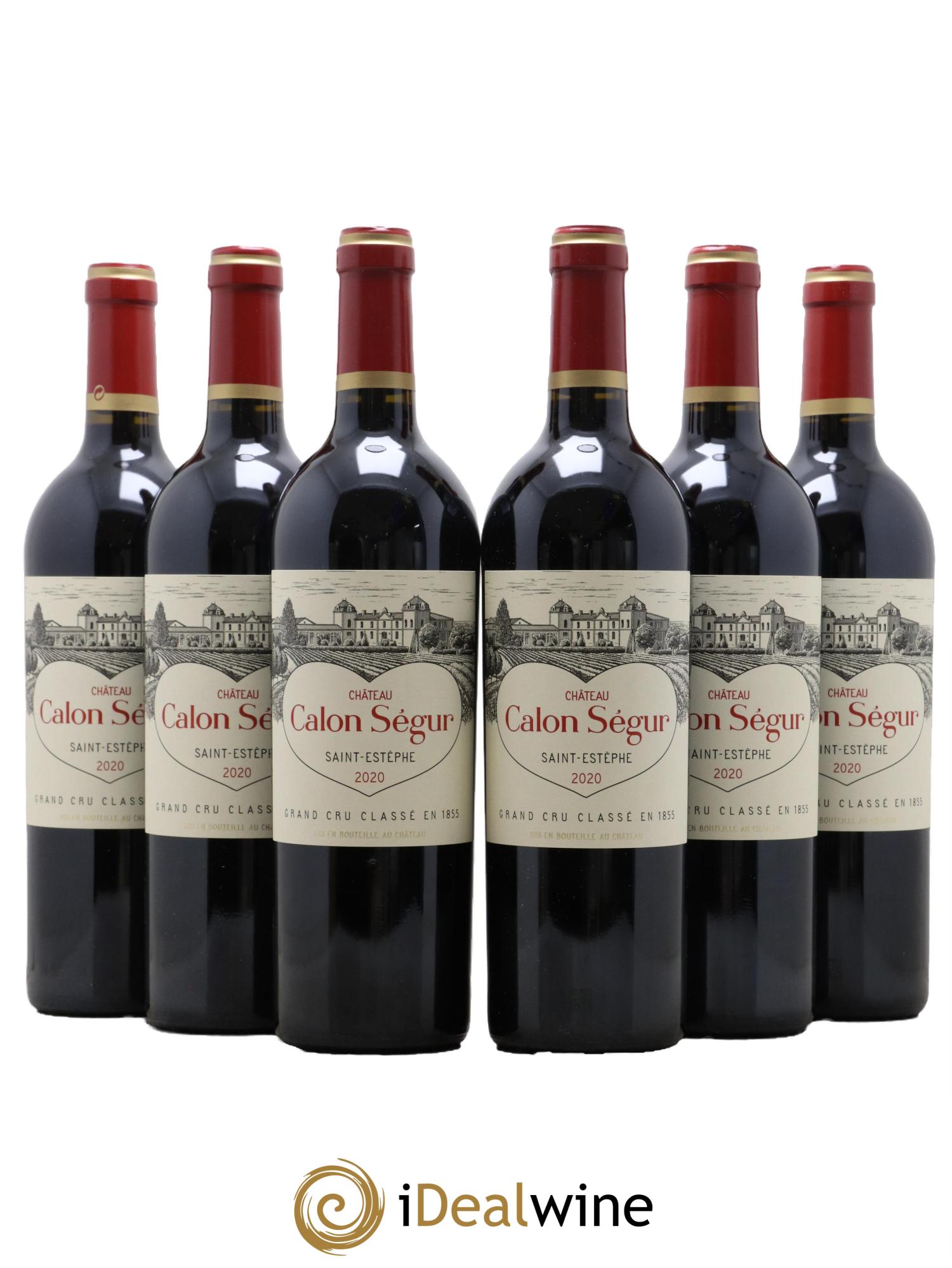 Château Calon Ségur 3ème Grand Cru Classé 2020 - Lotto di 6 bottiglie - 0