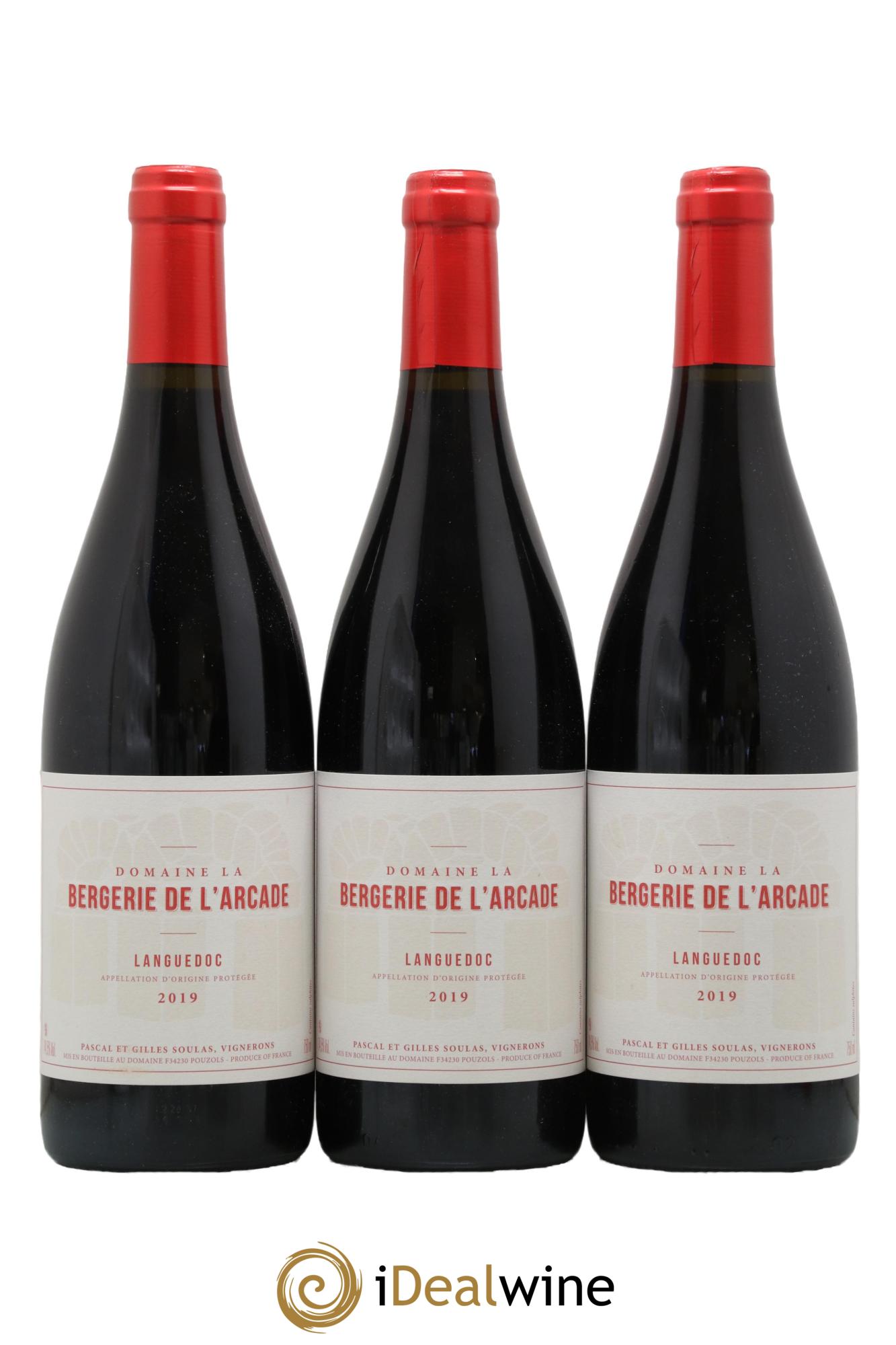 Languedoc La Bergerie de l'Arcade (Domaine) 2019 - Posten von 3 Flaschen - 0