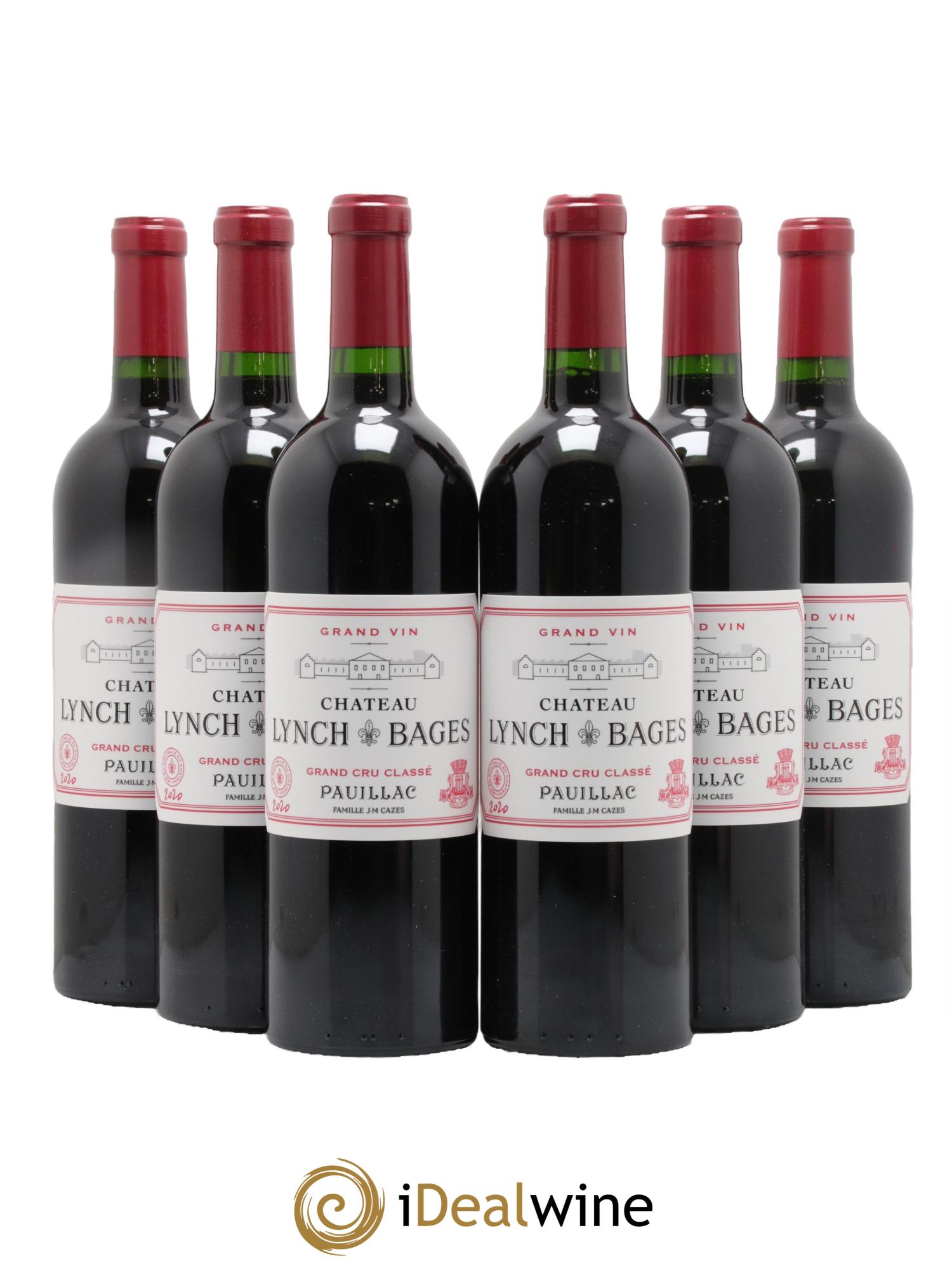 Château Lynch Bages 5ème Grand Cru Classé 2020 - Posten von 6 Flaschen - 0