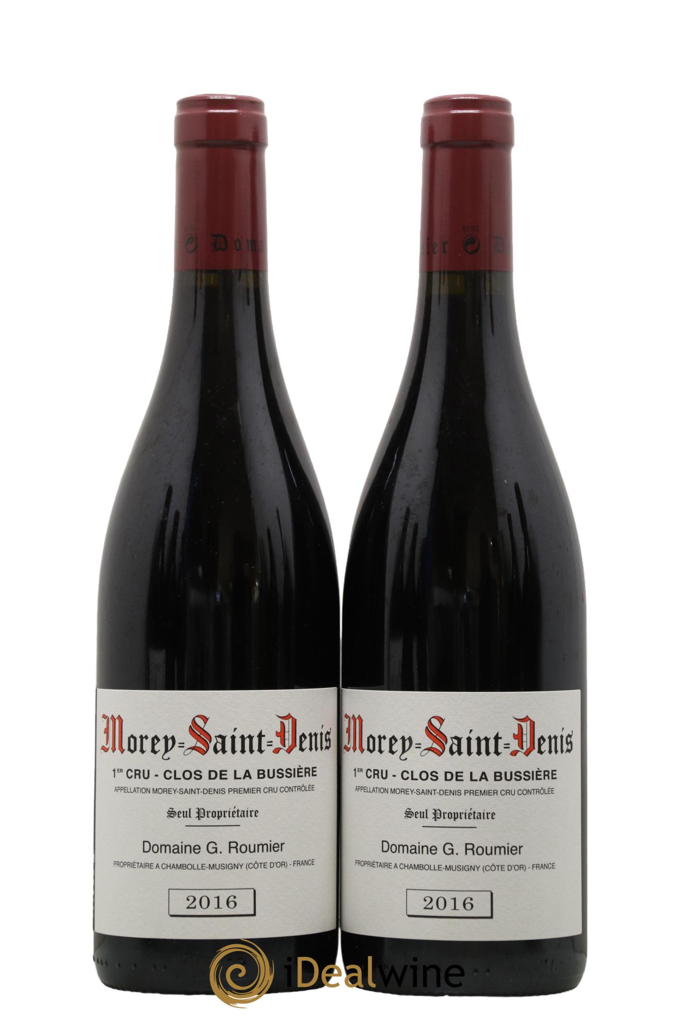 Morey Saint-Denis 1er Cru Clos de la Bussière Georges Roumier (Domaine) 2016 - Lot de 2 bouteilles - 0