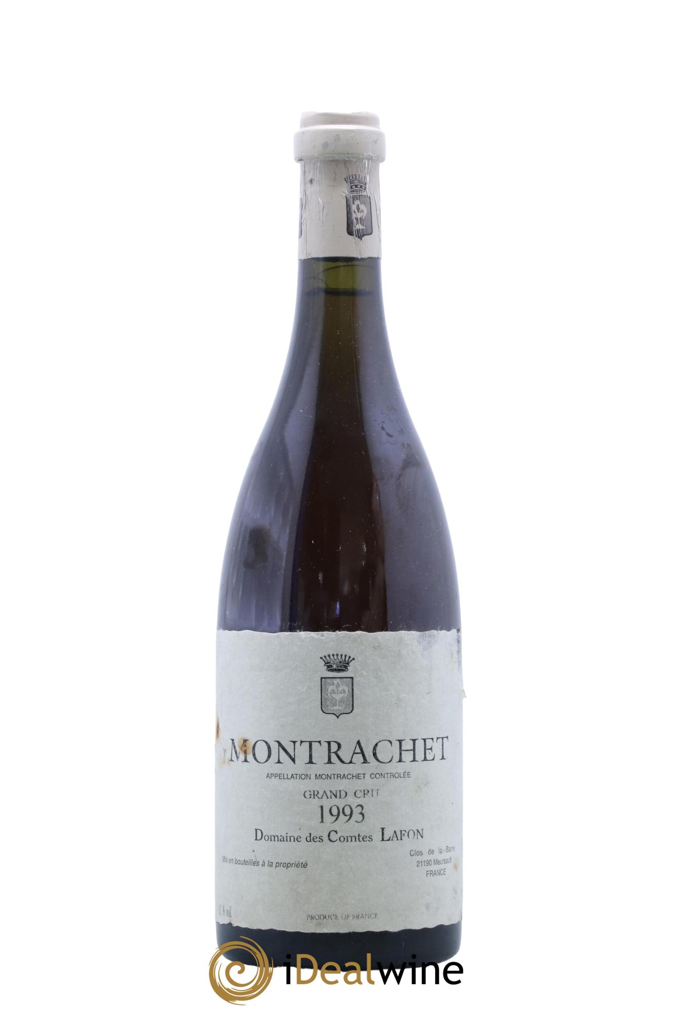 Montrachet Grand Cru Comtes Lafon (Domaine des)  1993 - Lotto di 1 bottiglia - 0