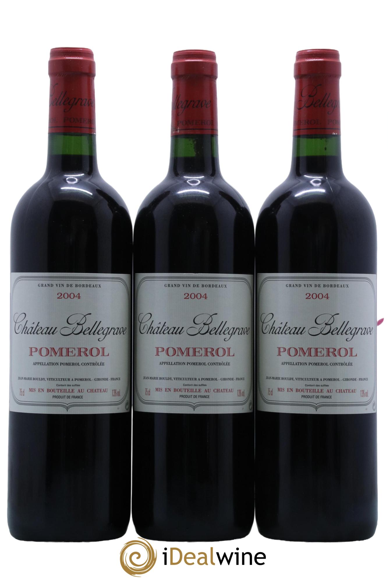 Château Bellegrave  2004 - Lot de 12 bouteilles - 3