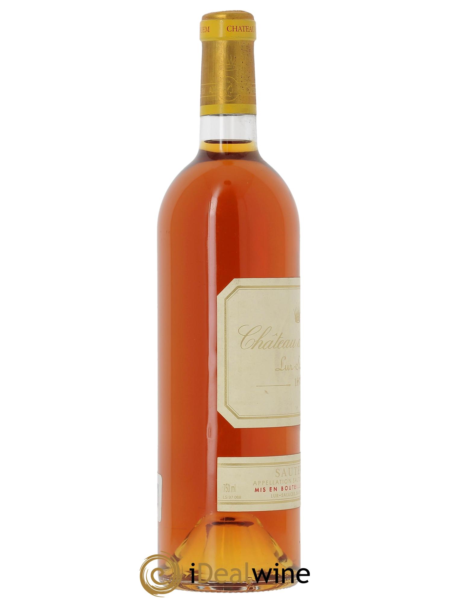 Château d' Yquem 1er Cru Classé Supérieur  1997 - Lot de 1 bouteille - 1