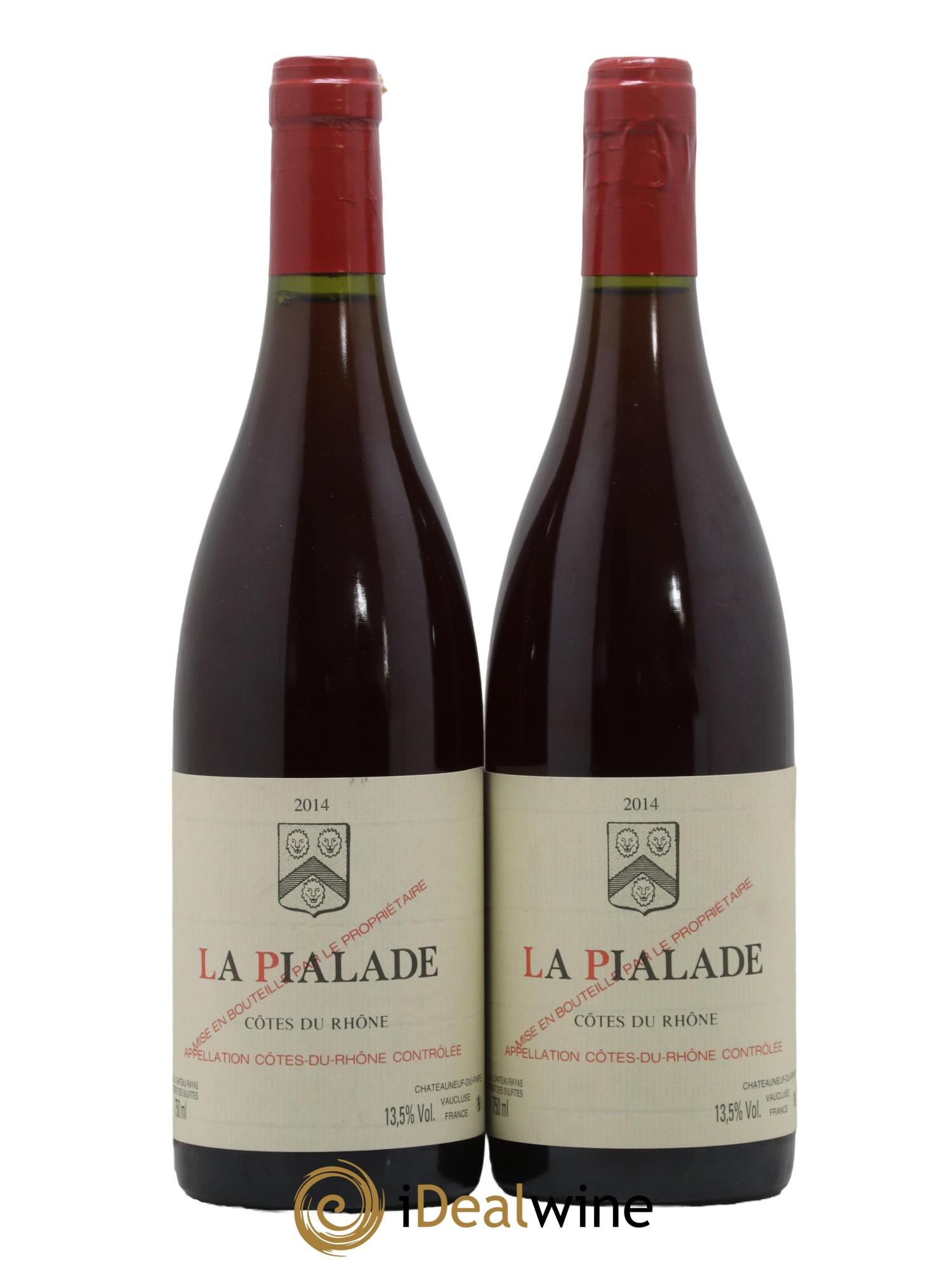 Côtes du Rhône La Pialade Emmanuel Reynaud 2014 - Lot of 2 bottles - 0