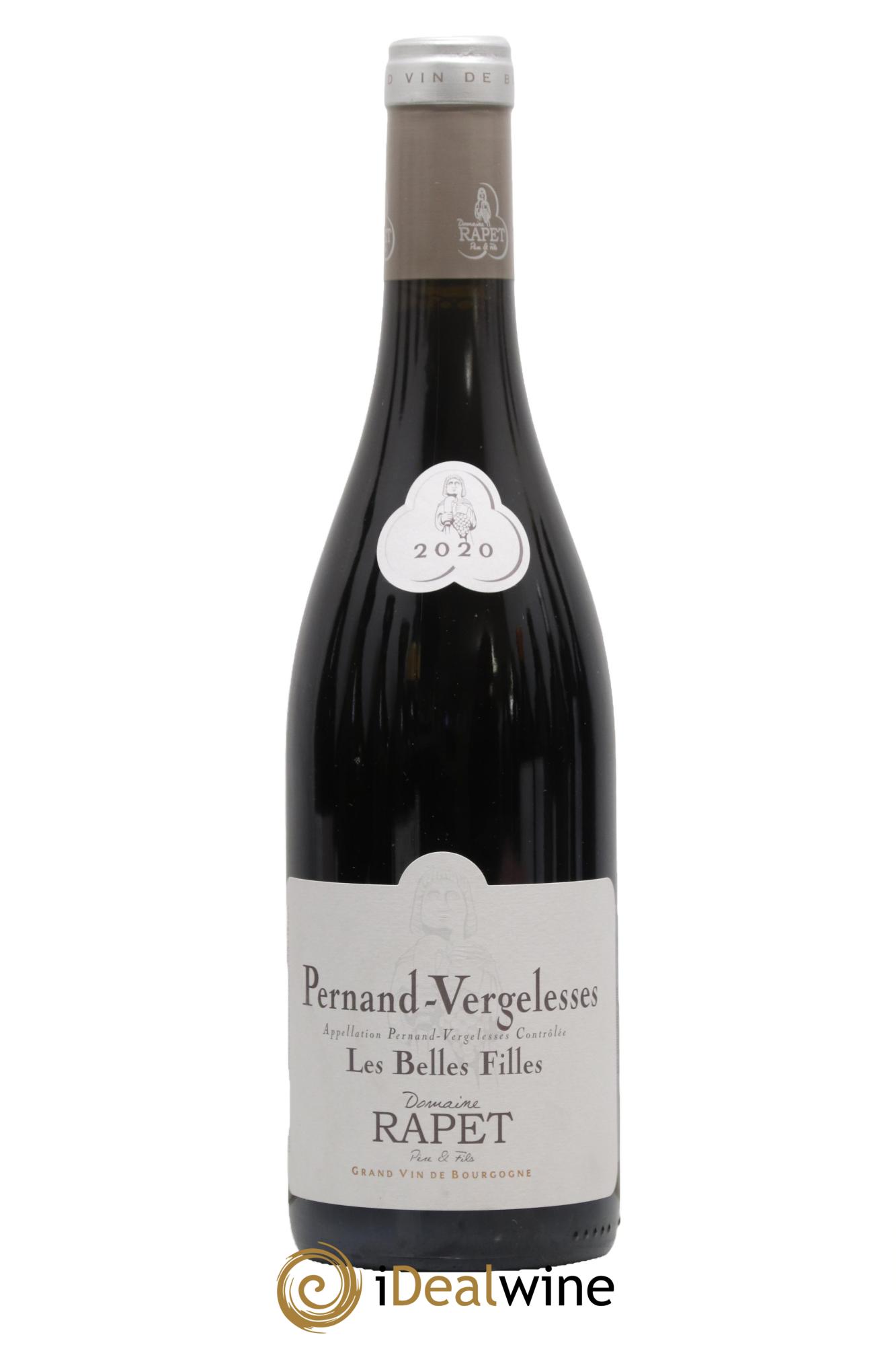 Pernand-Vergelesses Les Belles Filles Rapet Père & Fils 2020 - Lot de 1 bouteille - 0