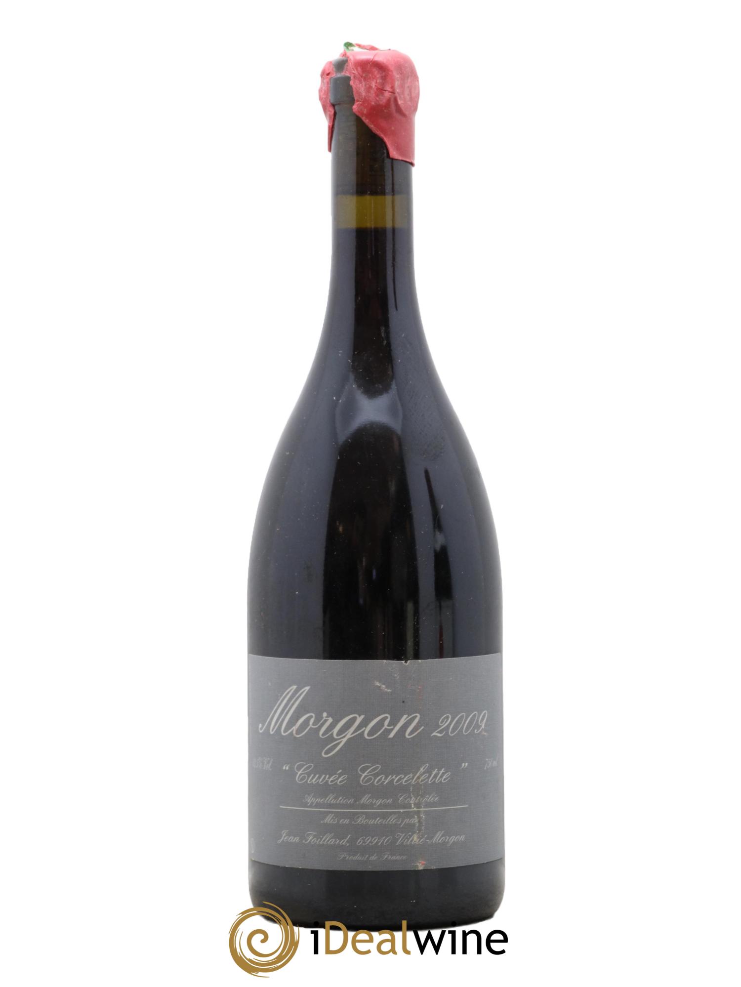 Morgon Corcelette Jean Foillard 2009 - Lot de 1 bouteille - 0