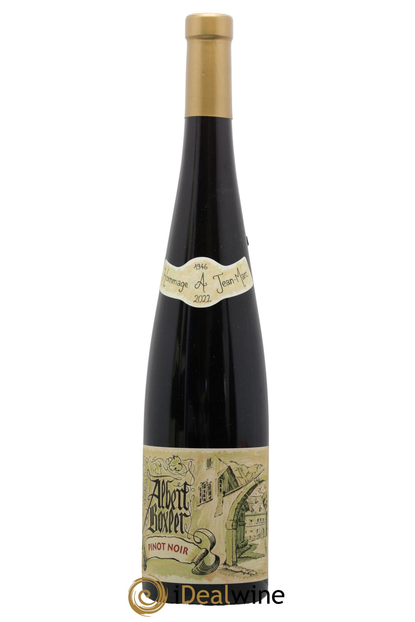 Alsace Pinot Noir Hommage à Jean-Marc Albert Boxler 2022 - Posten von 1 Flasche - 0