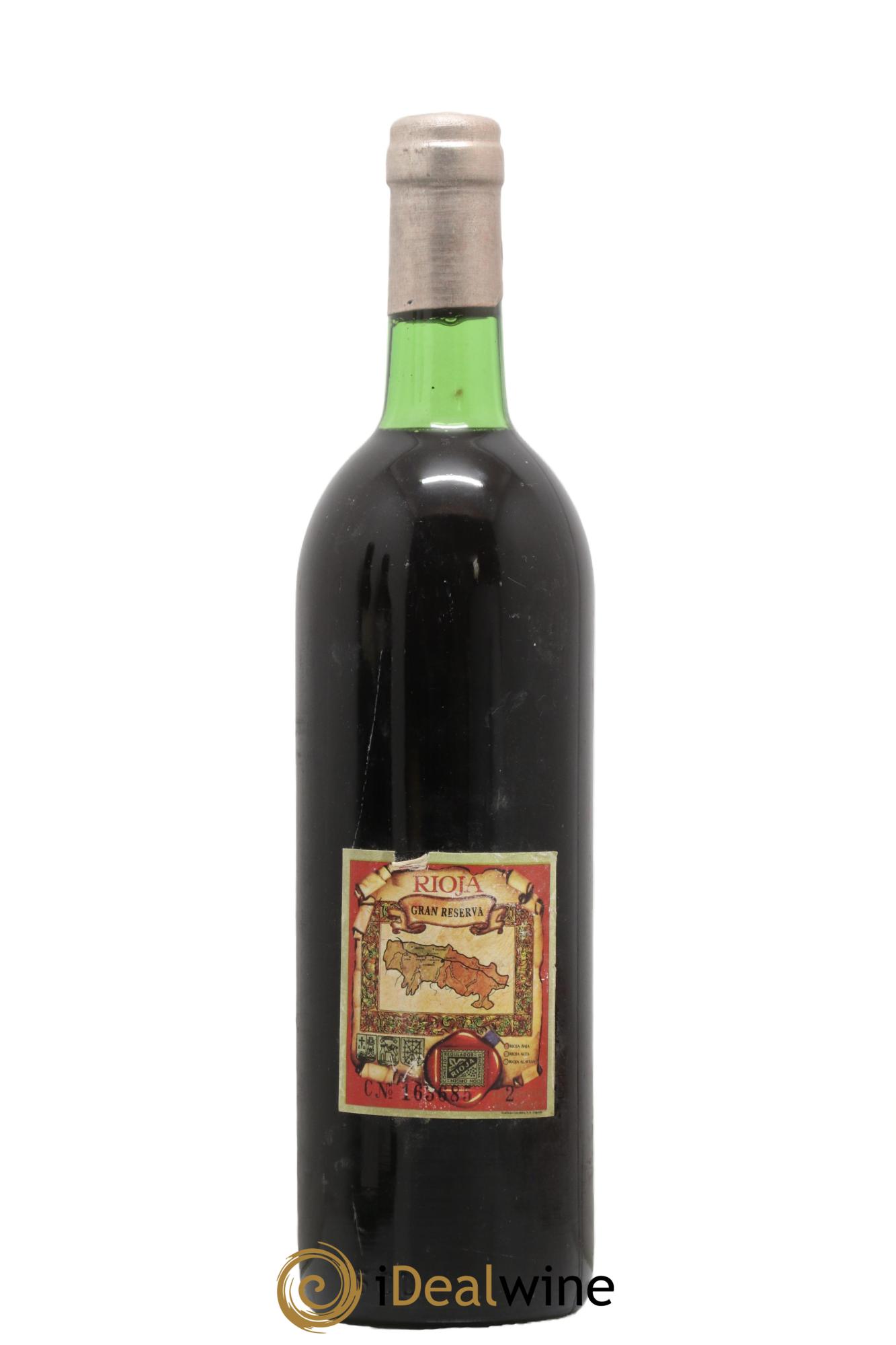 Rioja DOCG Imperial Gran Reserva  Compania Vinicola del Norte de Espana 1970 - Posten von 1 Flasche - 1