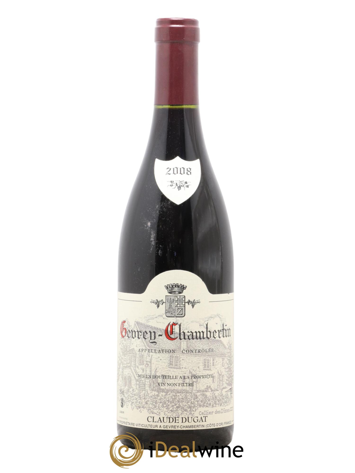 Gevrey-Chambertin Claude Dugat 2008 - Lot of 1 bottle - 0