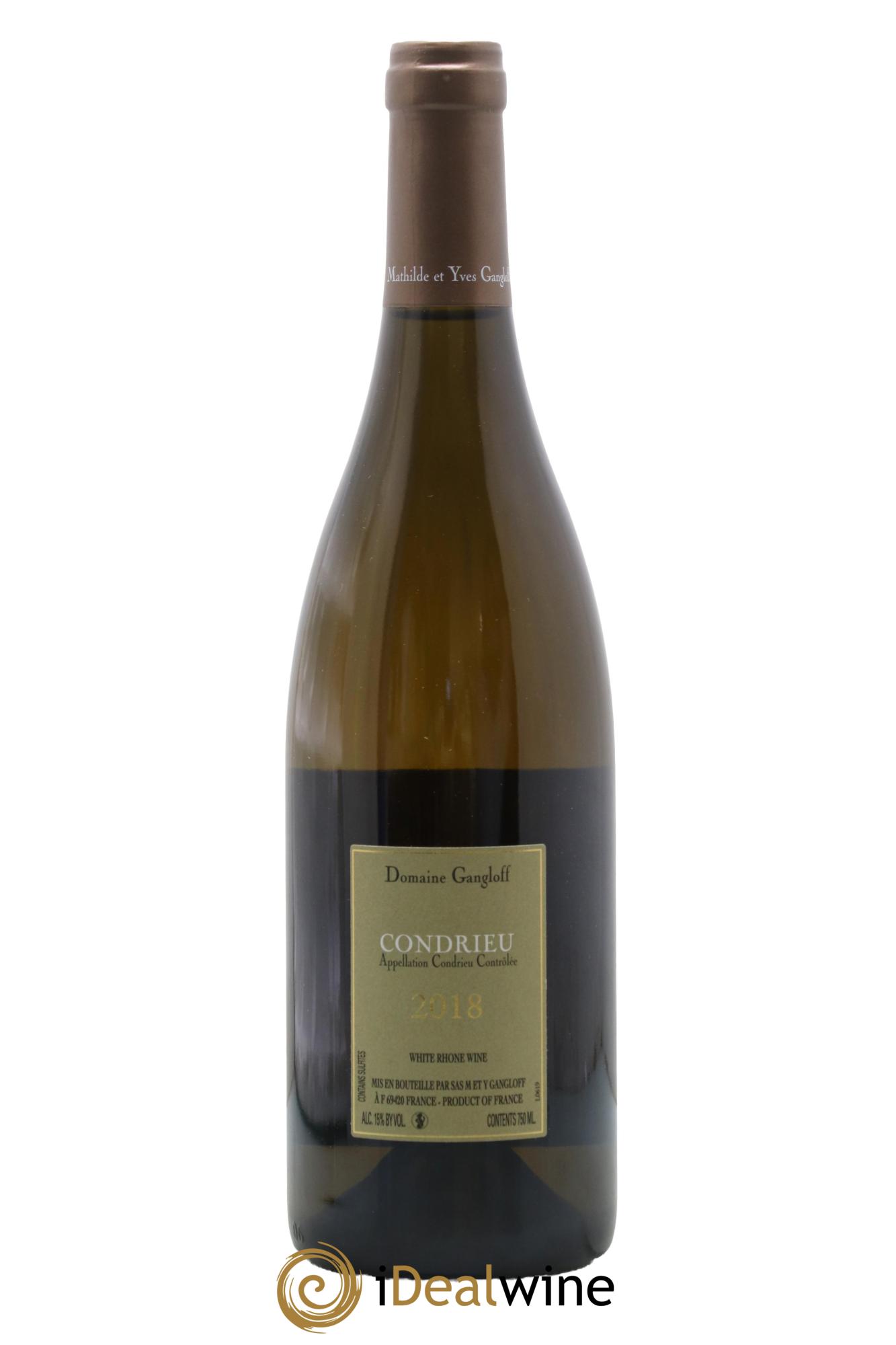 Condrieu Domaine Gangloff (Domaine) 2018 - Lotto di 1 bottiglia - 1