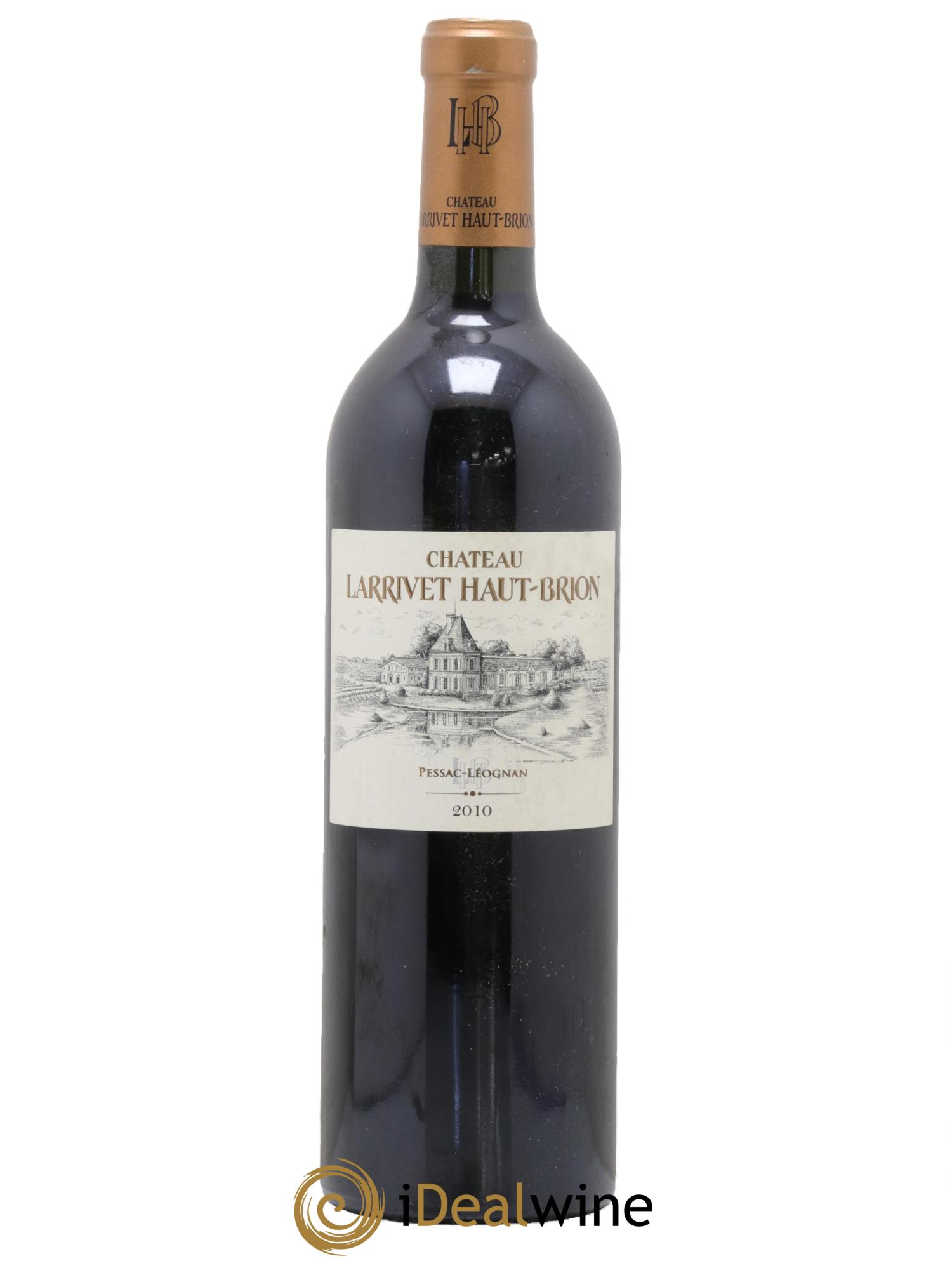 Château Larrivet Haut-Brion 2010 - Posten von 1 Flasche - 0