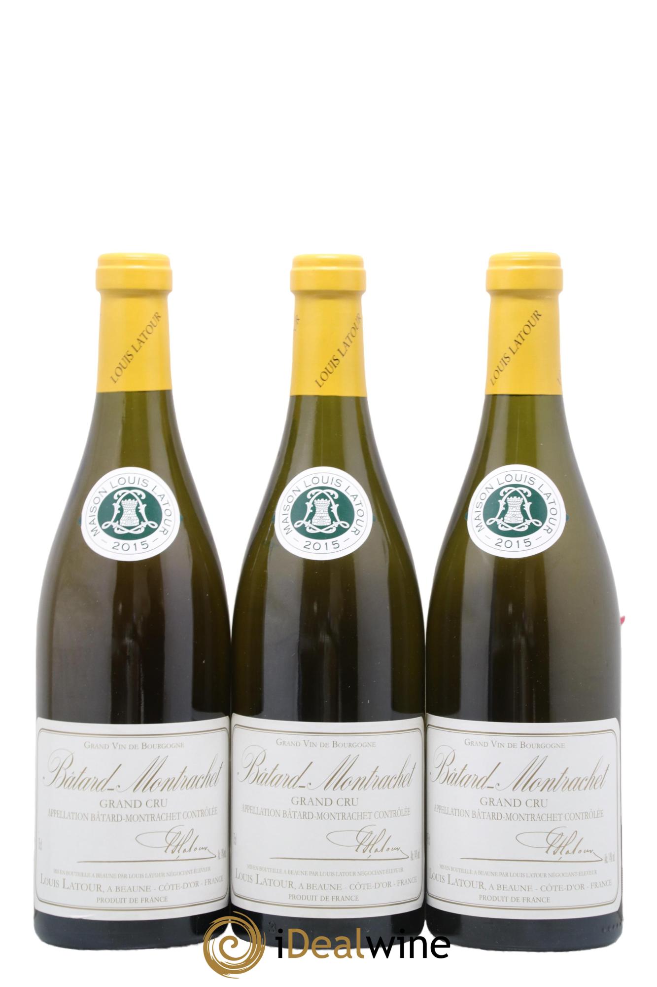 Bâtard-Montrachet Grand Cru Louis Latour 2015 - Posten von 3 Flaschen - 0