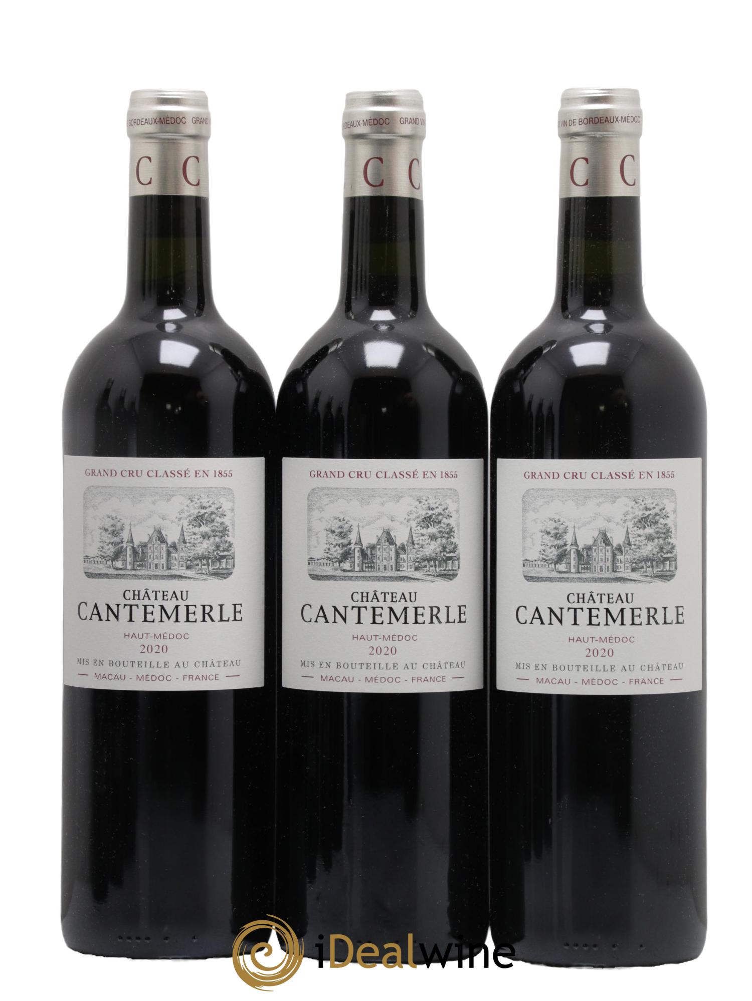 Château Cantemerle 5ème Grand Cru Classé 2020 - Lotto di 12 bottiglie - 3