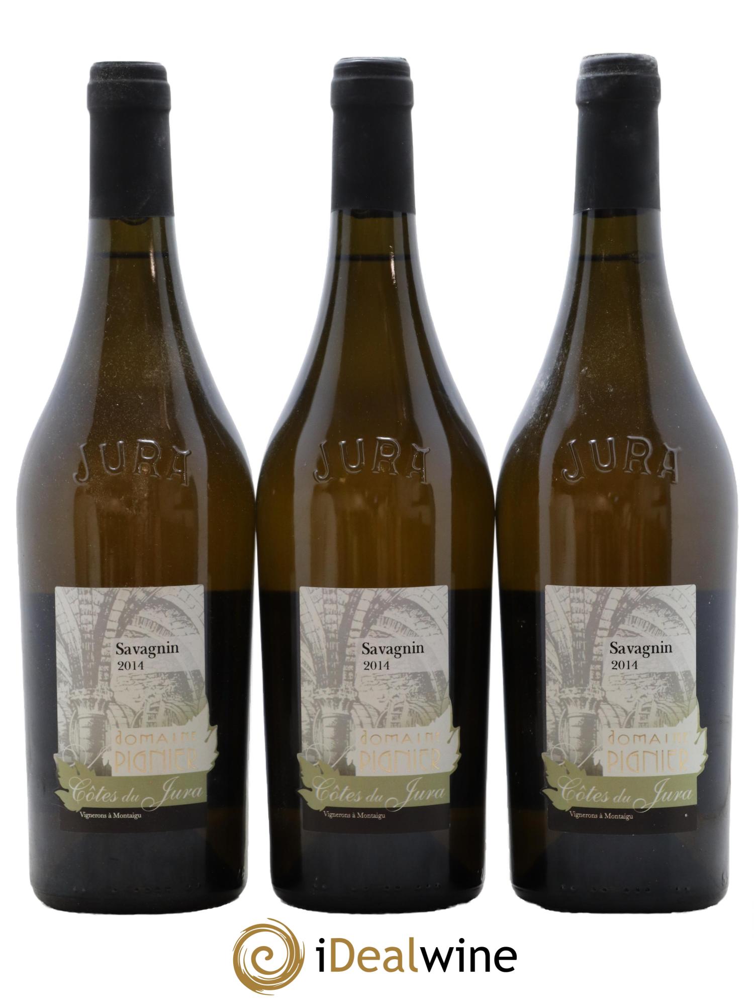 Côtes du Jura Savagnin Pignier 2014 - Lot of 3 bottles - 0