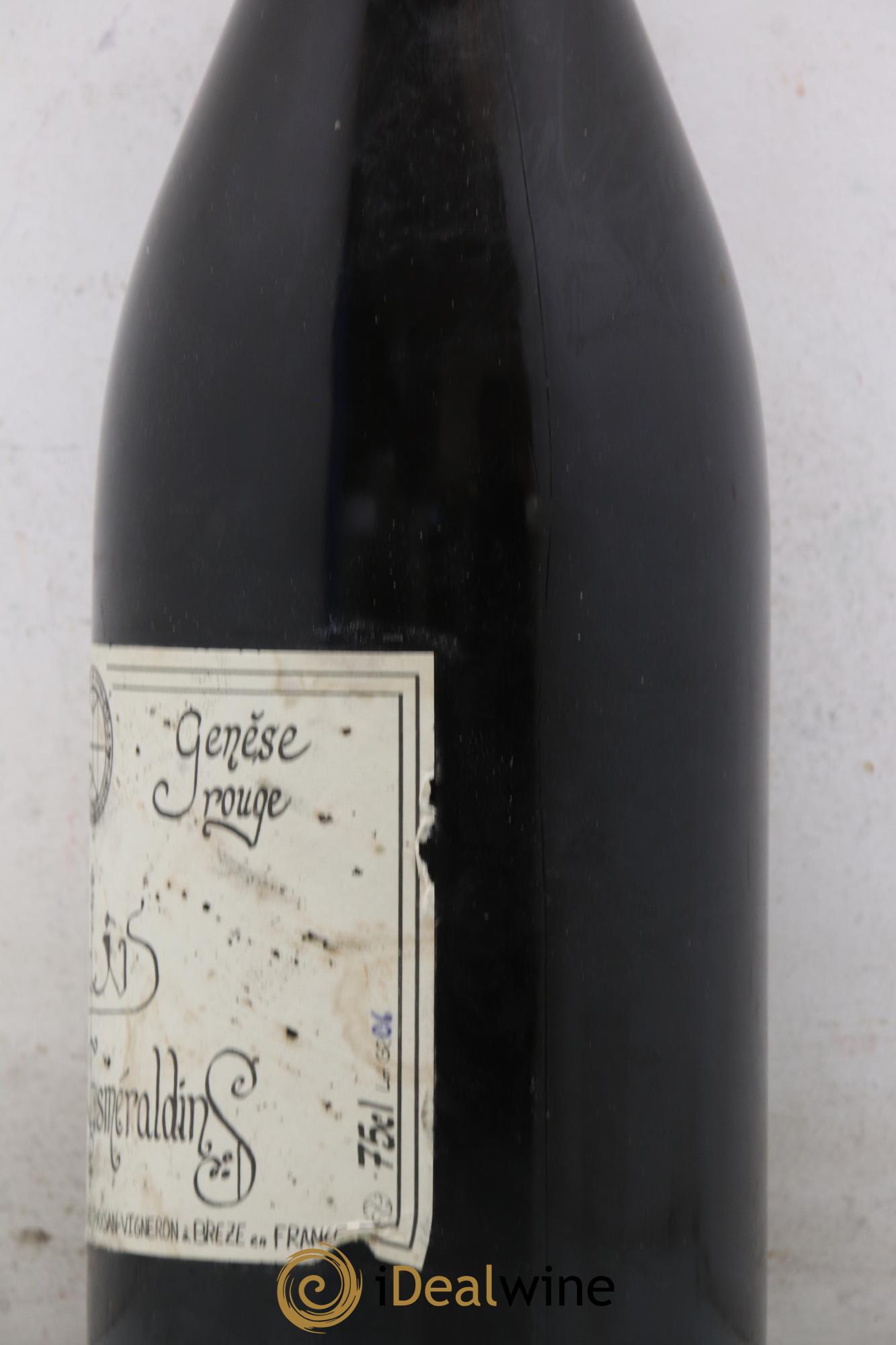 Vin de France Génèse Xavier Caillard - Les Jardins Esmeraldins 2006 - Posten von 1 Flasche - 1