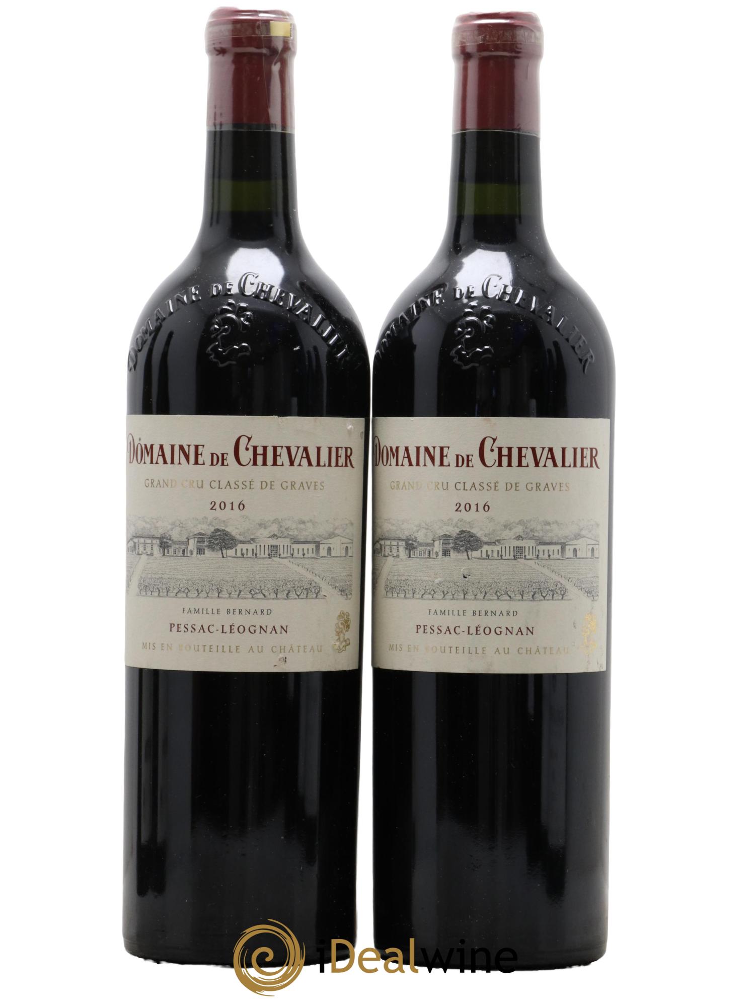 Domaine de Chevalier Cru Classé de Graves  2016 - Lot de 2 bouteilles - 0