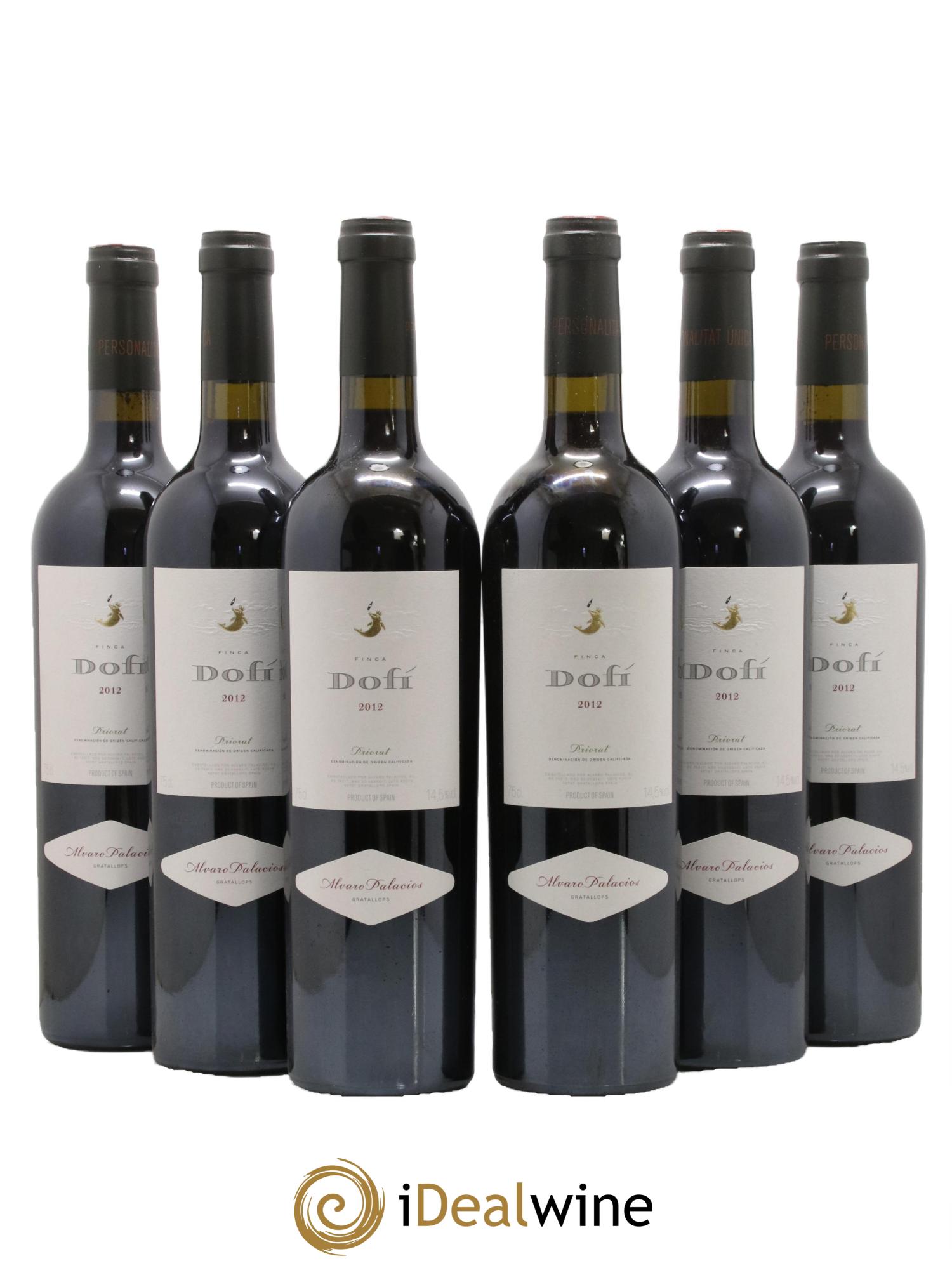 Priorat DOCa DOCA Finca Dofi Alvaro Palacios 2012 - Lot de 6 bouteilles - 0