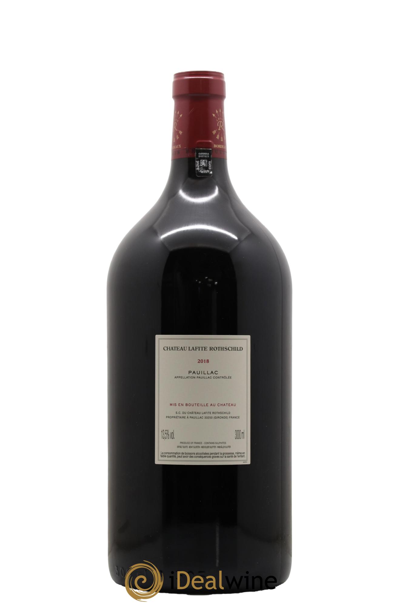 Château Lafite Rothschild 1er Grand Cru Classé  2018 - Posten von 1 Doppel-Magnum - 1