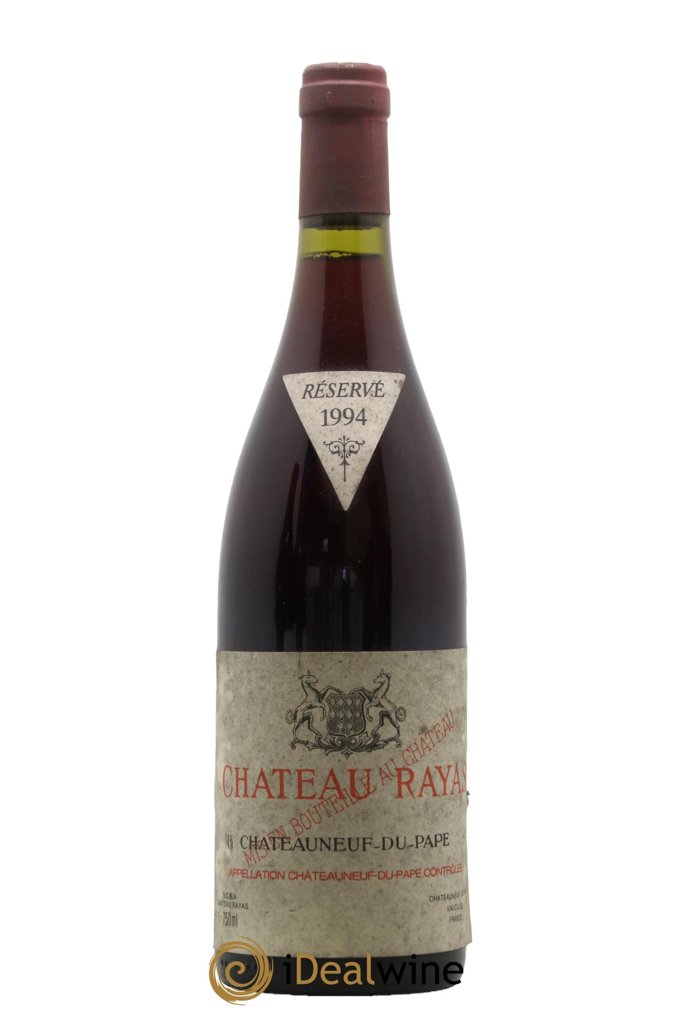 Châteauneuf-du-Pape Château Rayas Emmanuel Reynaud 1994 - Lot de 1 bouteille - 0