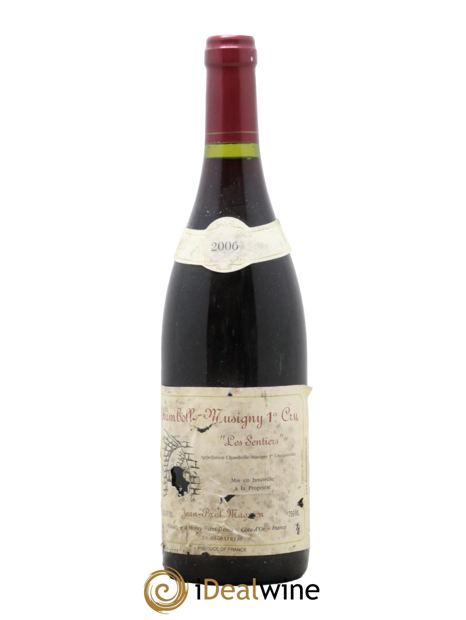 Chambolle-Musigny 1er Cru Les Sentiers Jean-Paul Magnien 2006 - Posten von 1 Flasche - 0