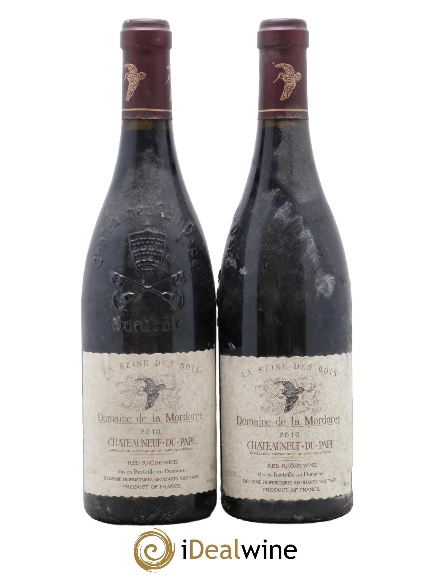 Châteauneuf-du-Pape  Cuvée de la Reine des Bois La Mordorée (Domaine de) 2010 - Lot de 2 bouteilles - 0