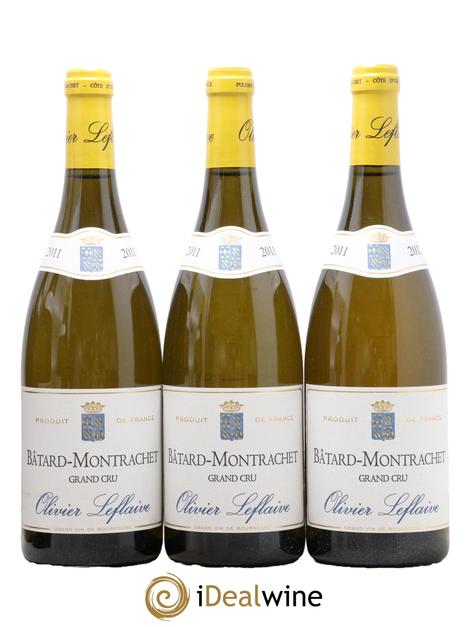 Bâtard-Montrachet Grand Cru Olivier Leflaive 2011 - Lot of 6 bottles - 1