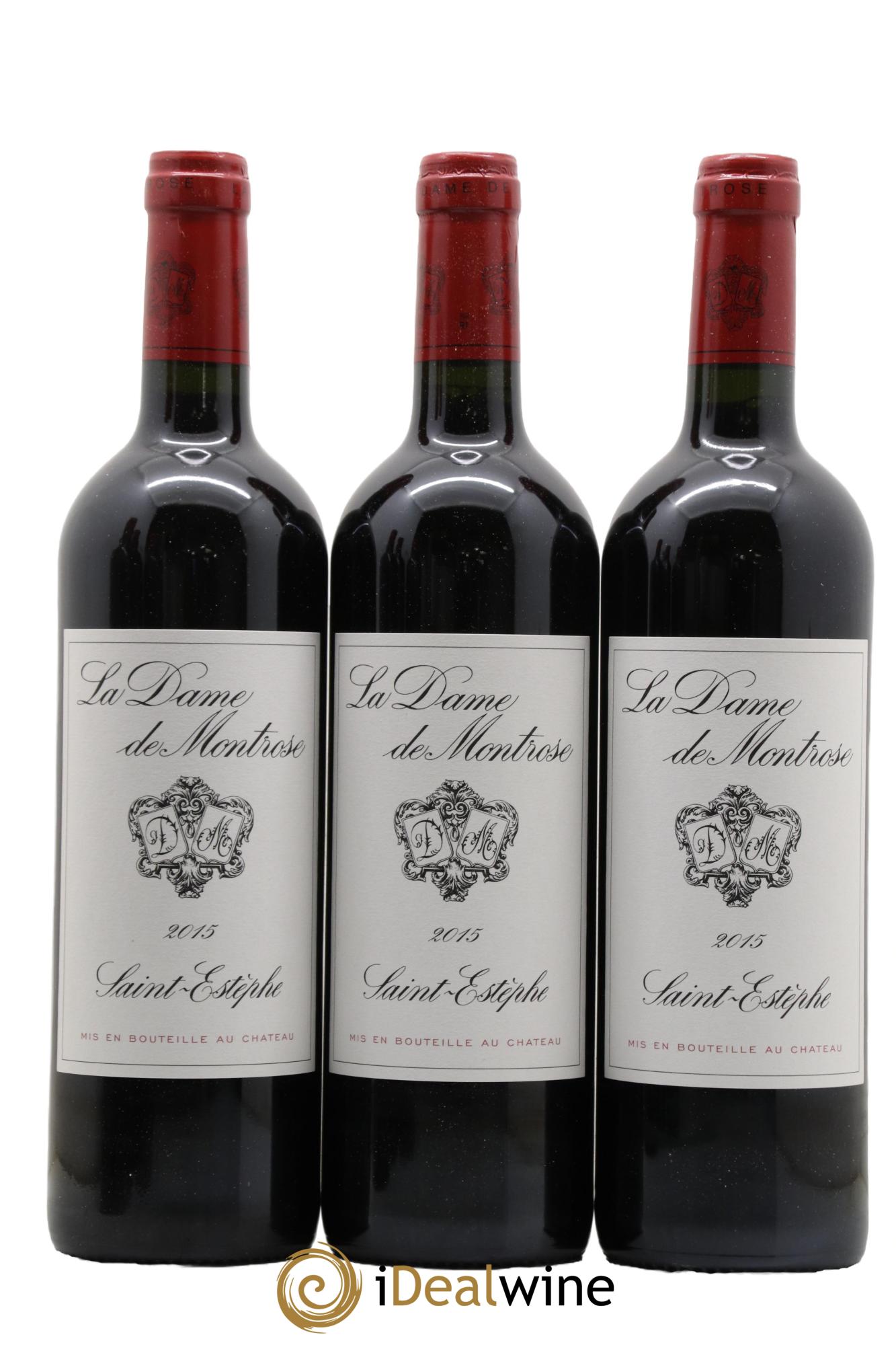 La Dame de Montrose Second Vin 2015 - Lot de 6 bouteilles - 1