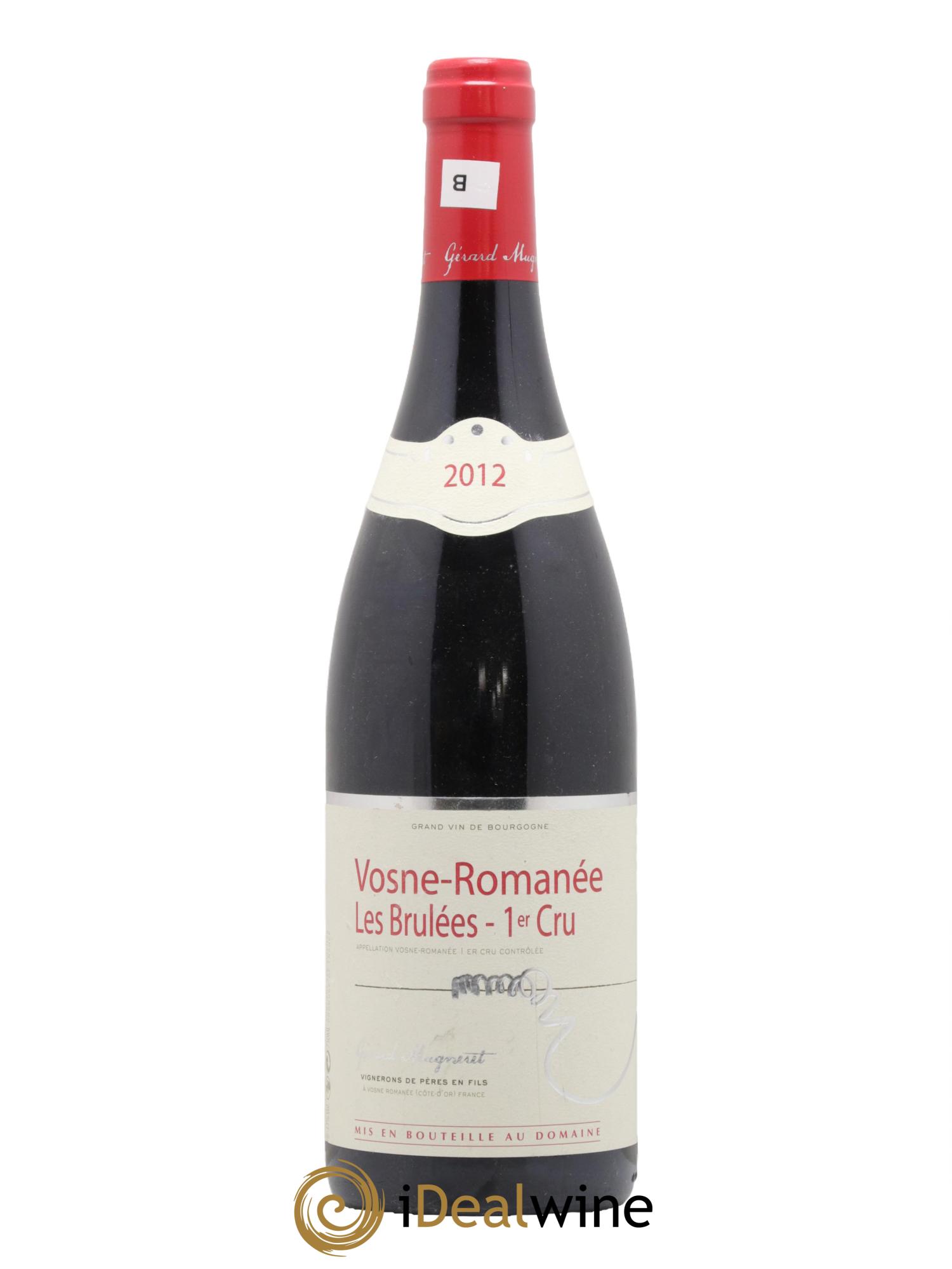 Vosne-Romanée 1er Cru Les Brulées Gérard Mugneret 2012 - Lot de 1 bouteille - 0