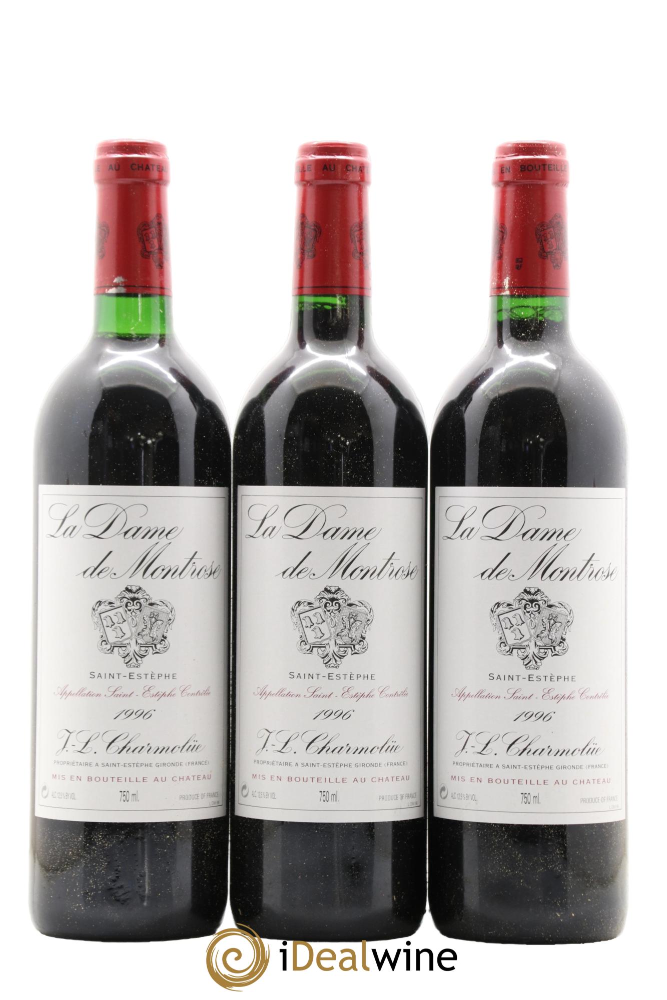 La Dame de Montrose Second Vin 1996 - Posten von 12 Flaschen - 4