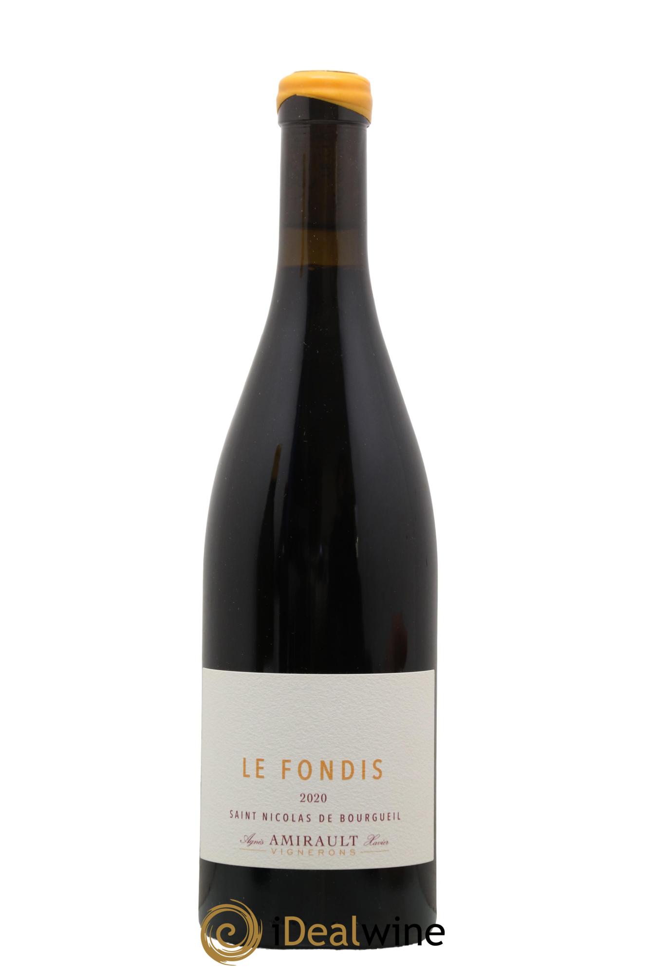 Saint-Nicolas de Bourgueil Le Fondis Agnès et Xavier Amirault 2020 - Lot de 1 bouteille - 0