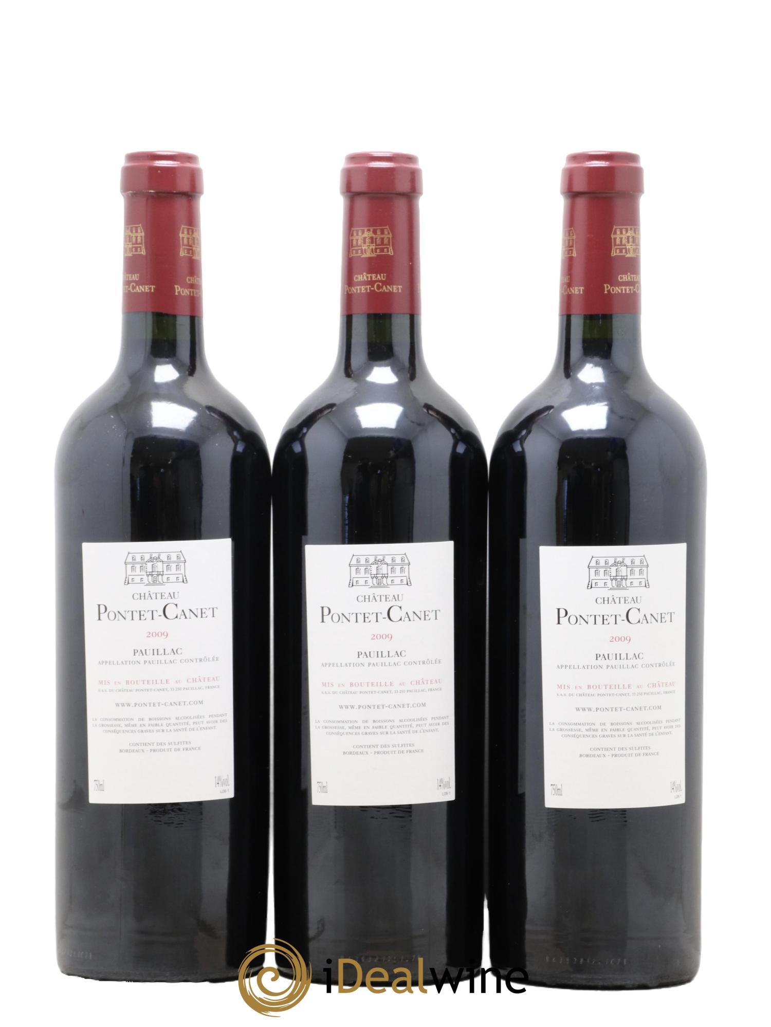 Château Pontet Canet 5ème Grand Cru Classé 2009 - Lotto di 6 bottiglie - 4