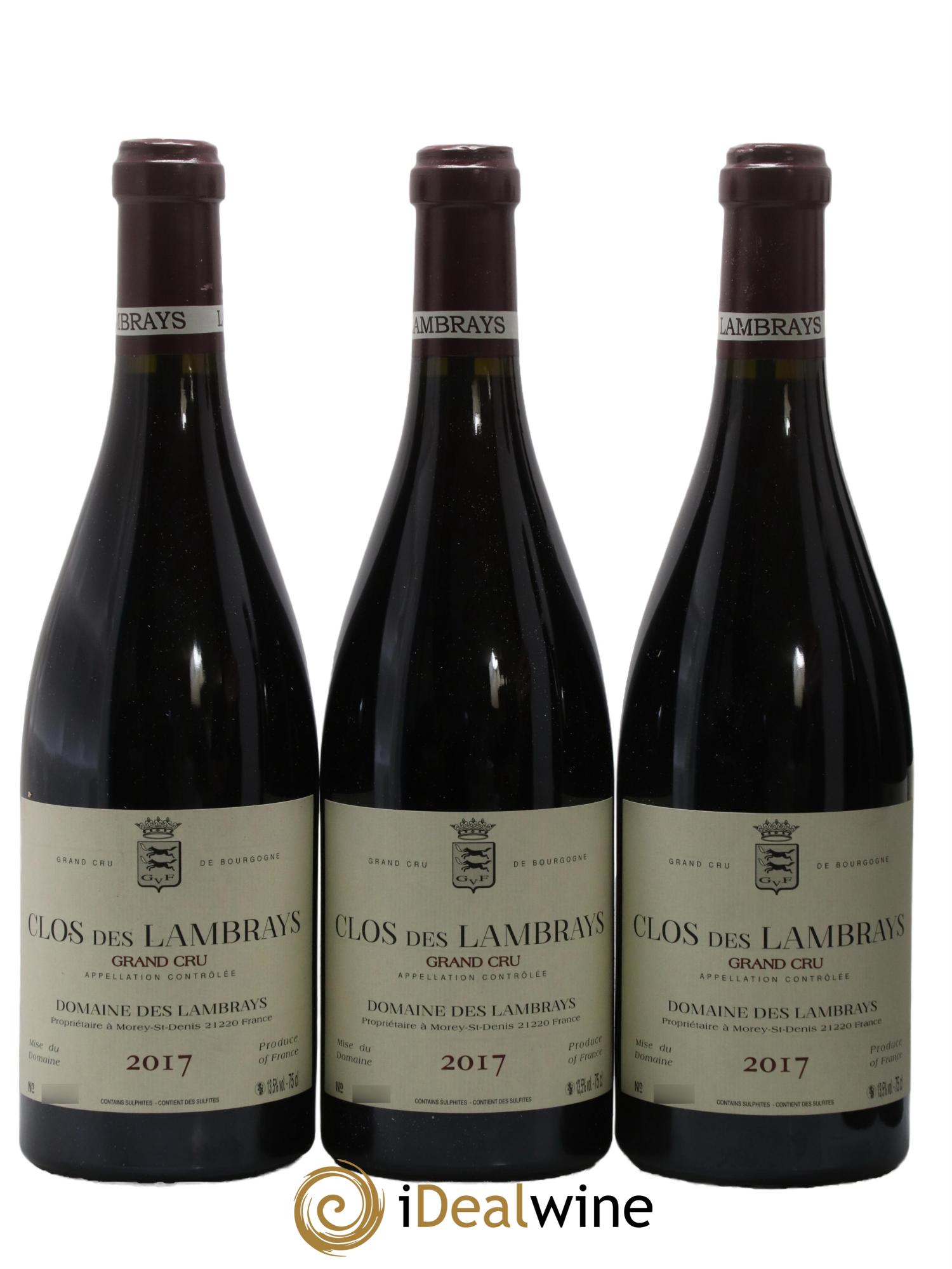 Clos des Lambrays Grand Cru Domaine des Lambrays 2017 - Lot de 6 bouteilles - 2