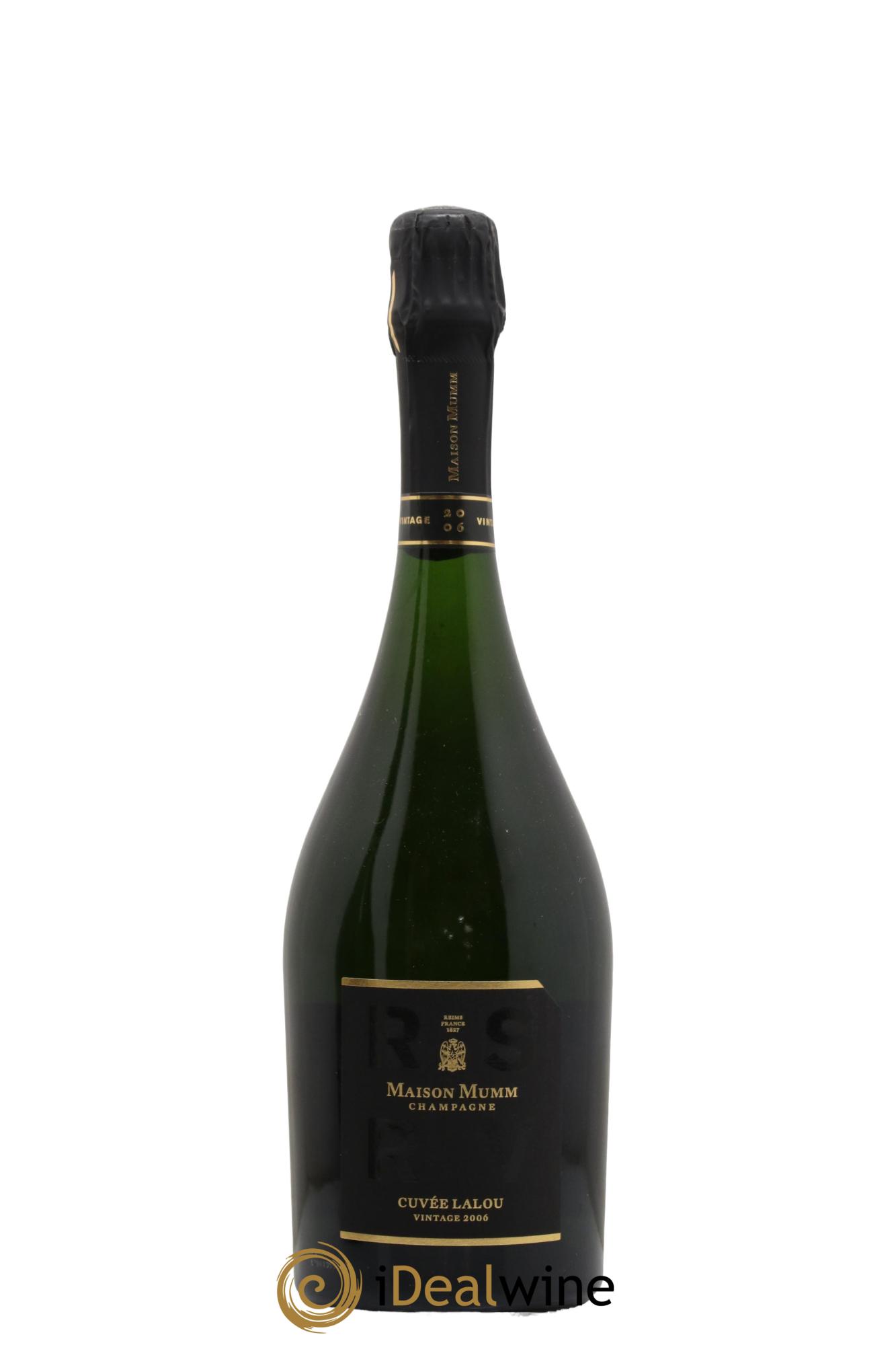 René Lalou Mumm  2006 - Lot of 1 bottle - 0