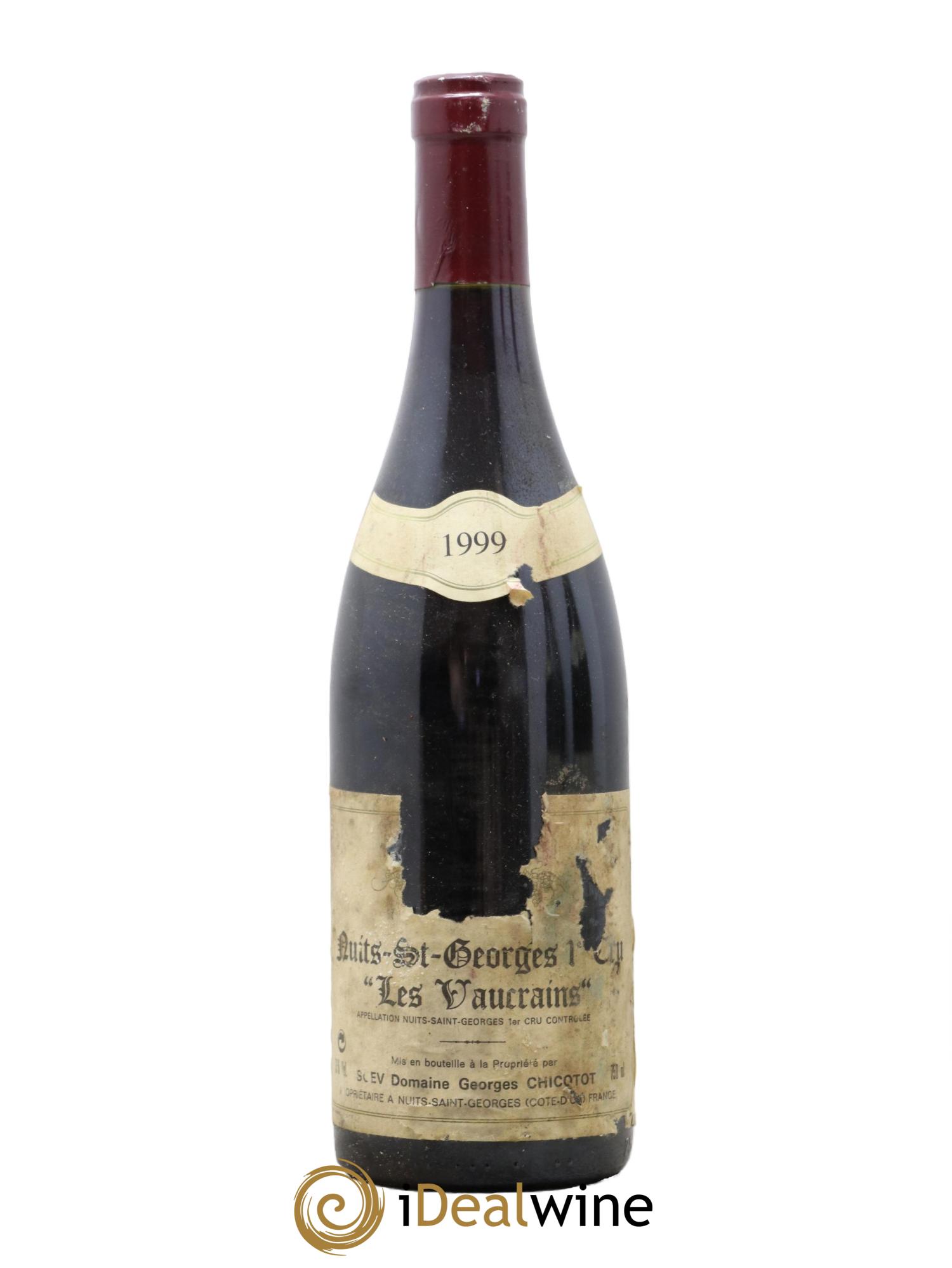 Nuits Saint-Georges 1er Cru Les Vaucrains Chicotot 1999 - Lot de 1 bouteille - 0